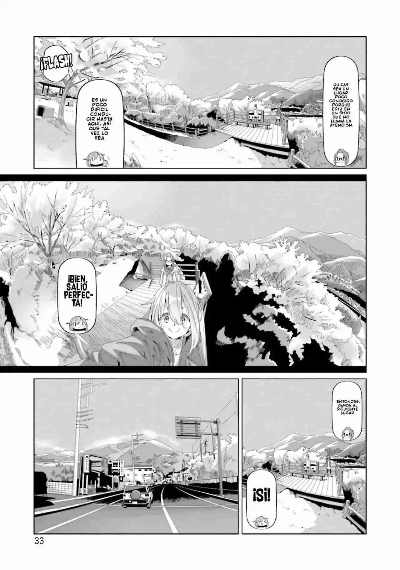 Yurucamp capítulo 71, página 8