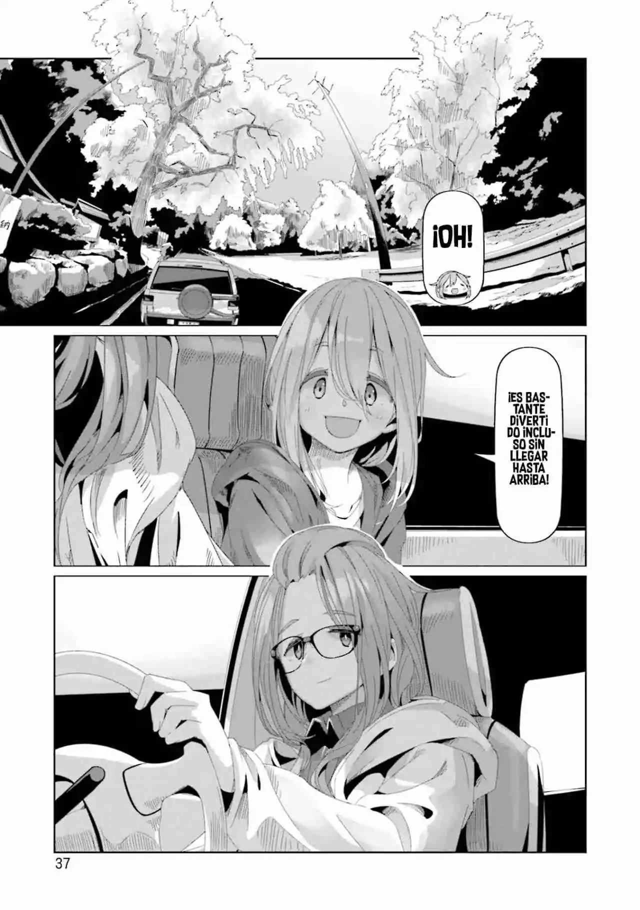 Yurucamp capítulo 71, página 12