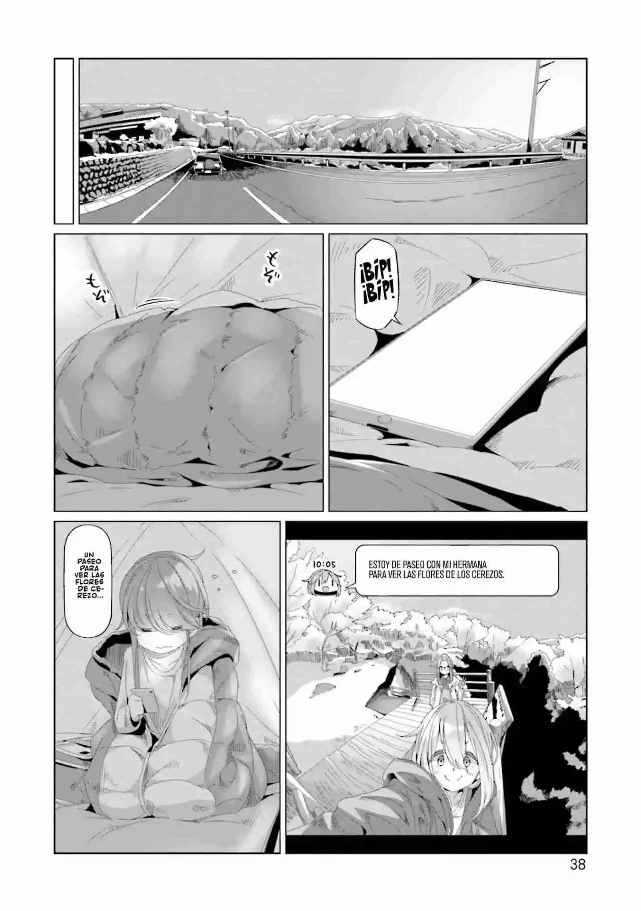 Yurucamp capítulo 71, página 13