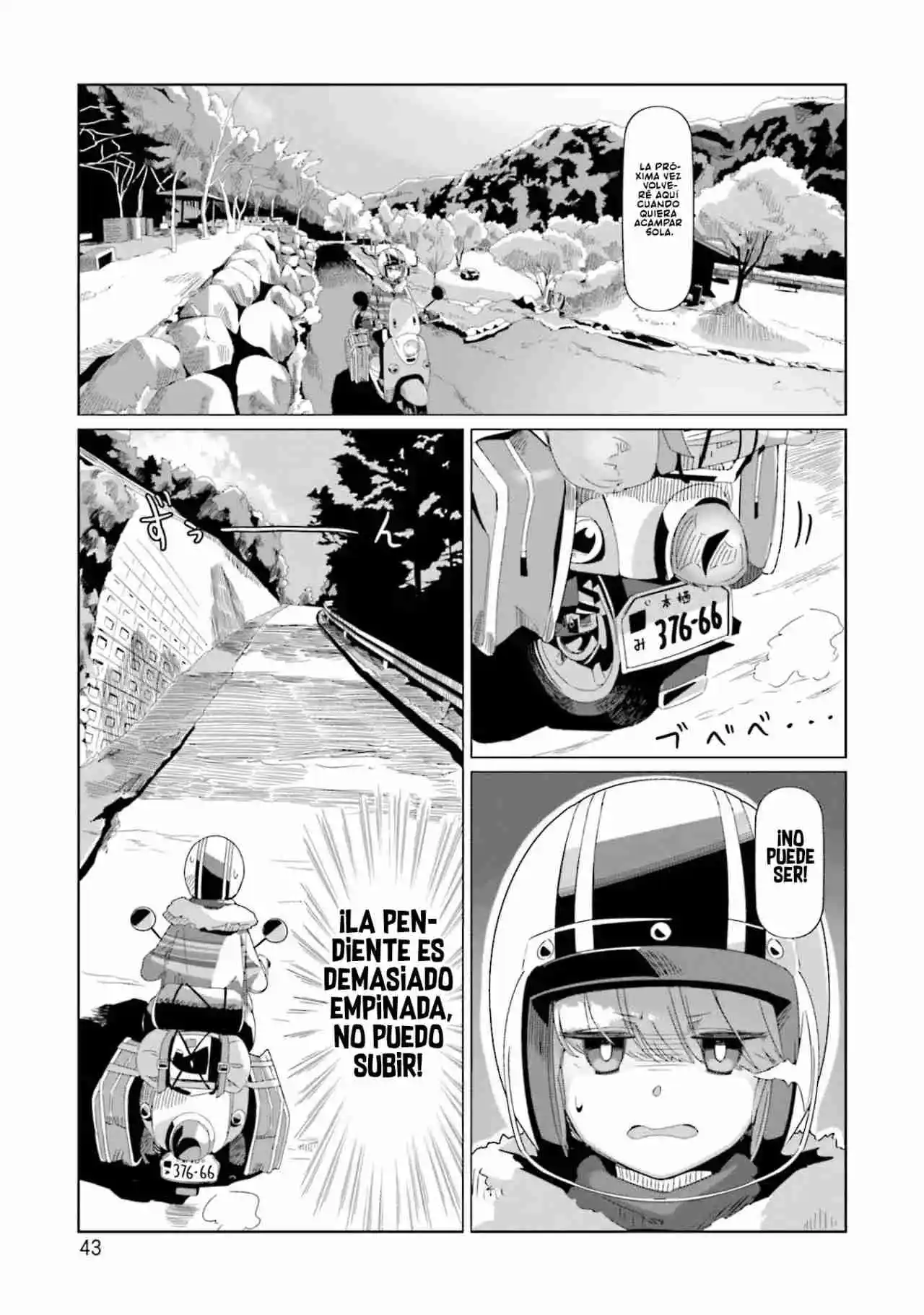 Yurucamp capítulo 71, página 18