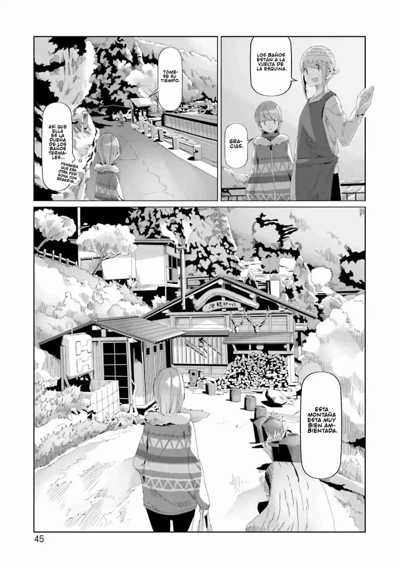 Yurucamp capítulo 71, página 20