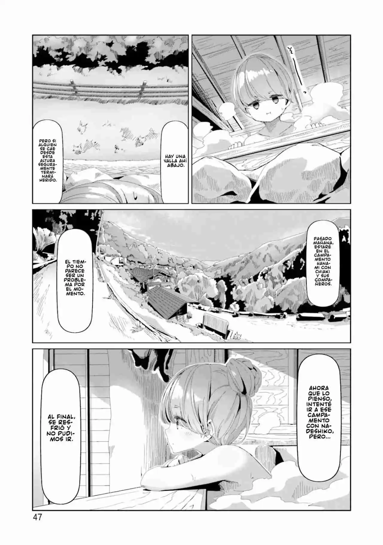Yurucamp capítulo 71, página 22