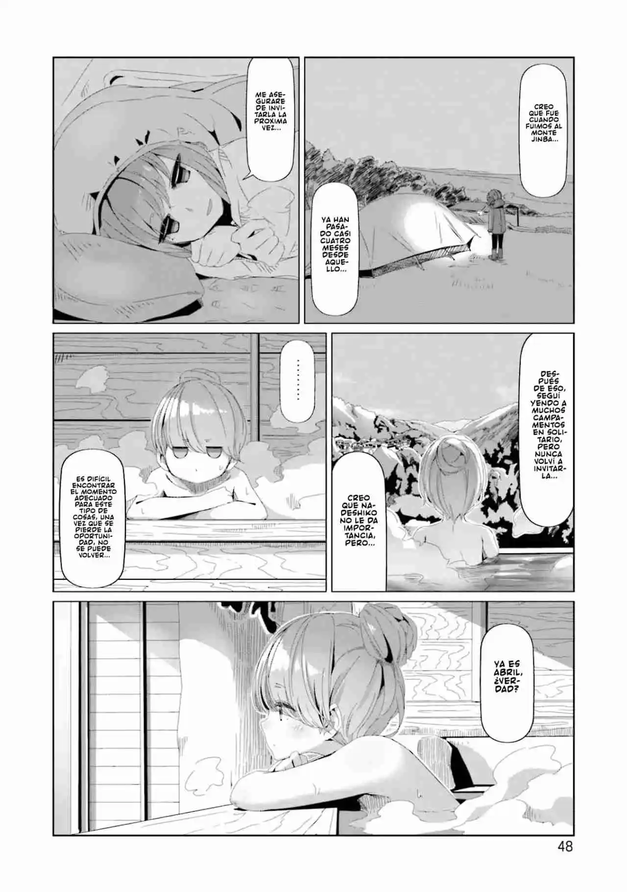 Yurucamp capítulo 71, página 23