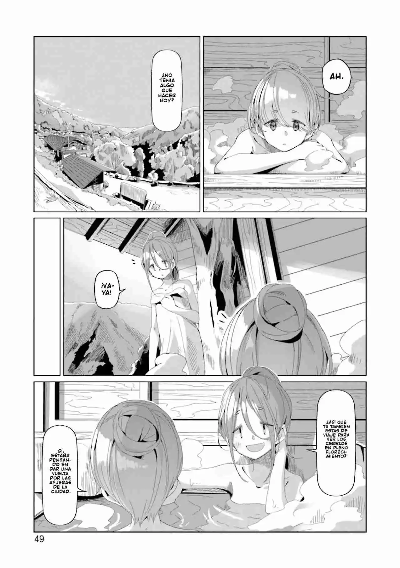 Yurucamp capítulo 71, página 24