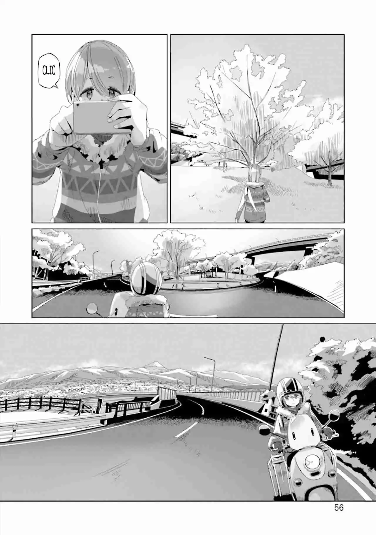 Yurucamp capítulo 72, página 5