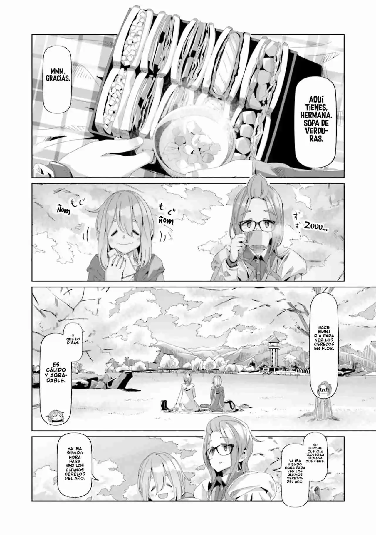 Yurucamp capítulo 72, página 11