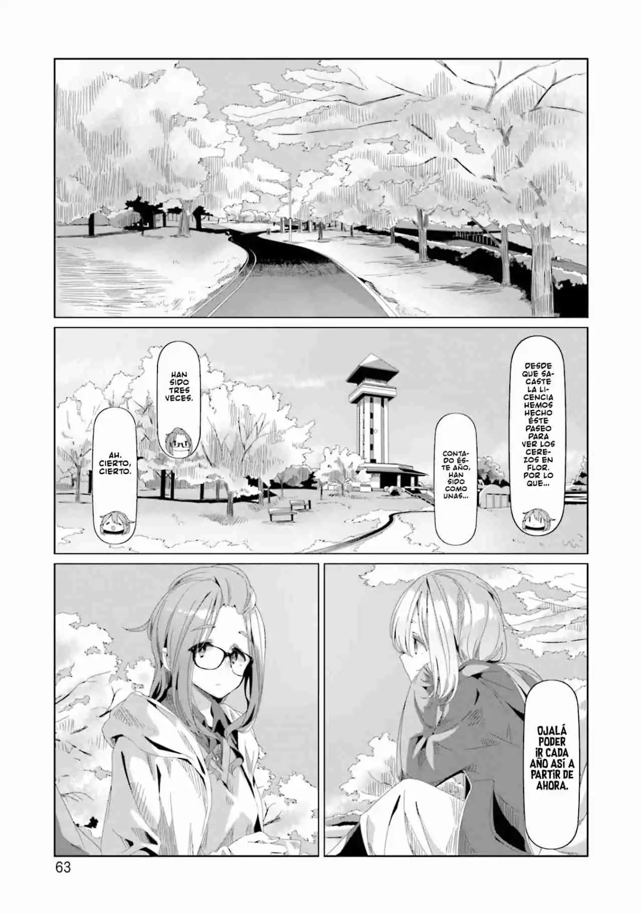 Yurucamp capítulo 72, página 12