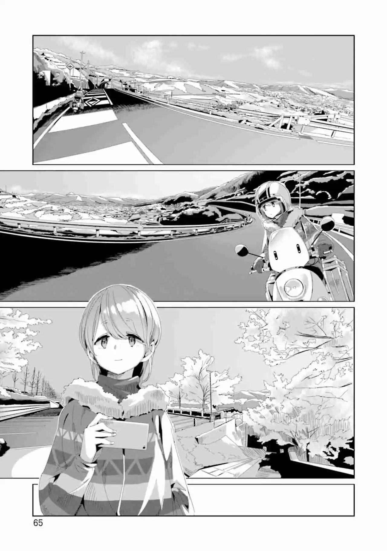 Yurucamp capítulo 72, página 14