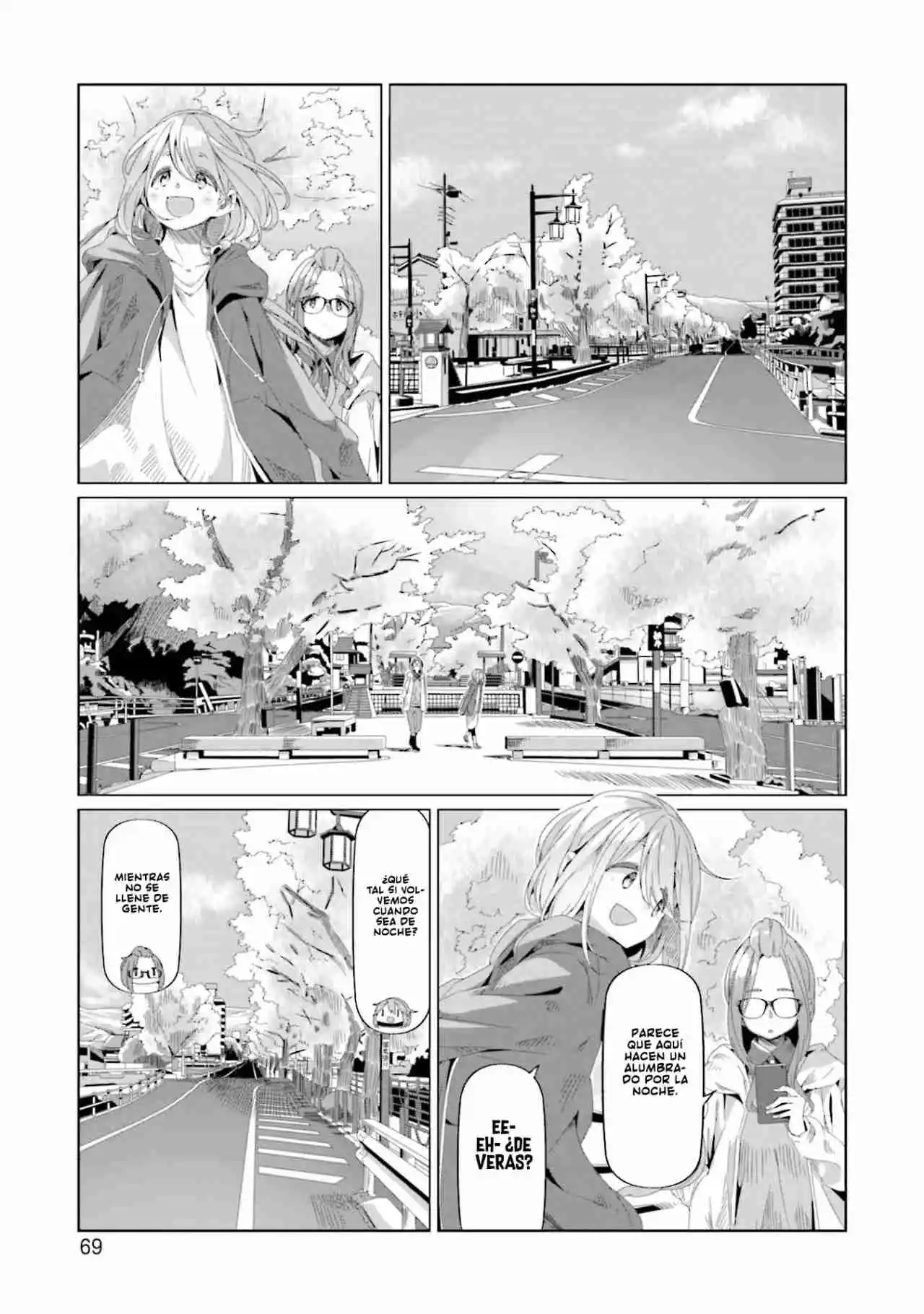 Yurucamp capítulo 72, página 18