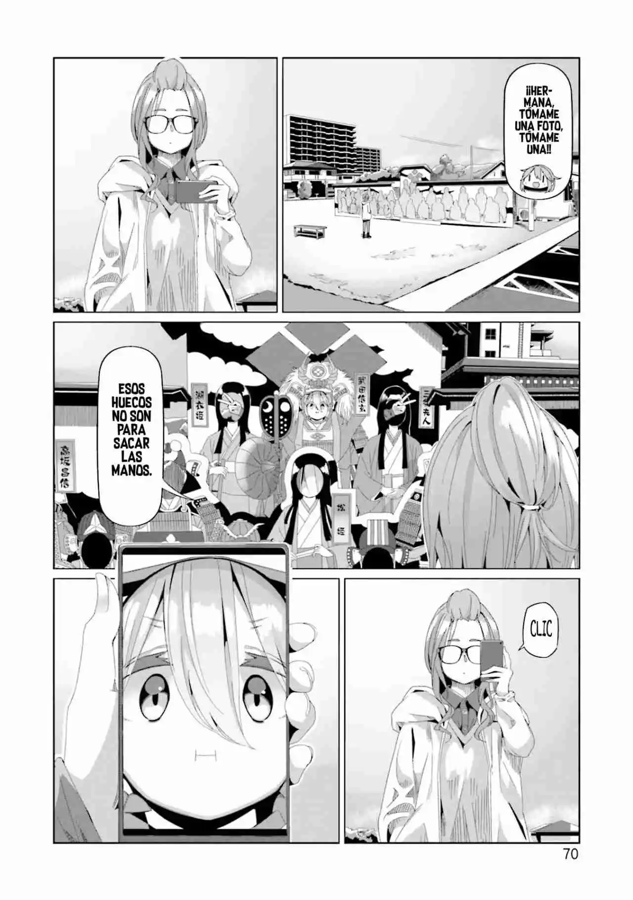 Yurucamp capítulo 72, página 19