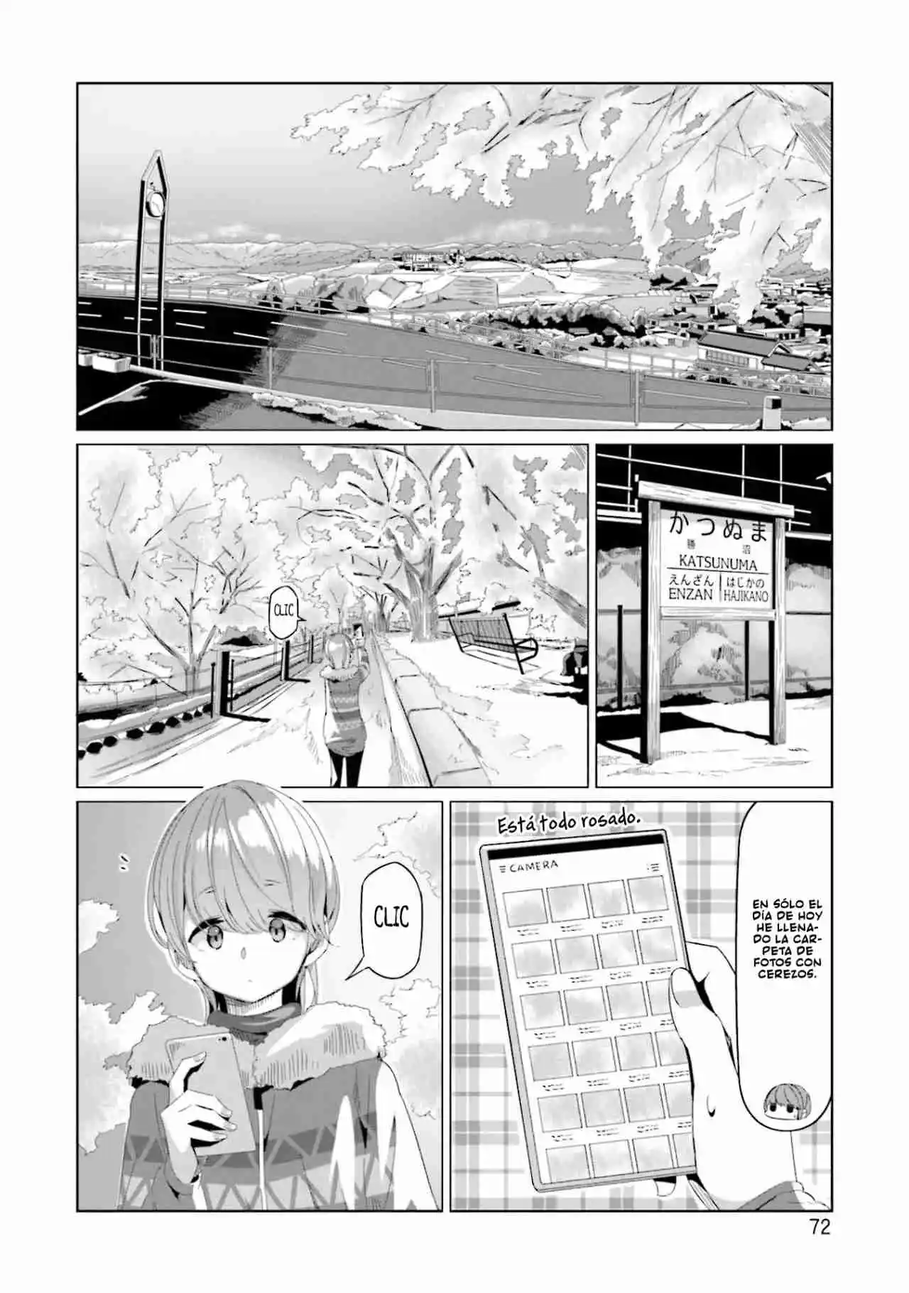 Yurucamp capítulo 72, página 21