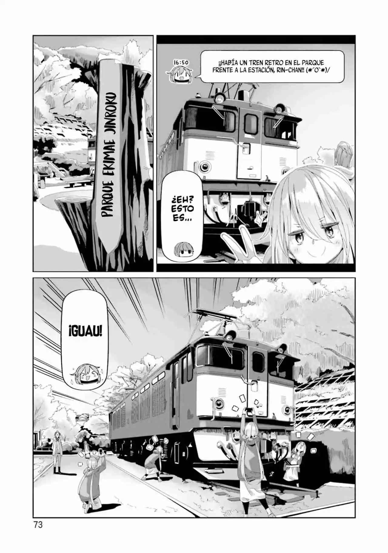 Yurucamp capítulo 72, página 22
