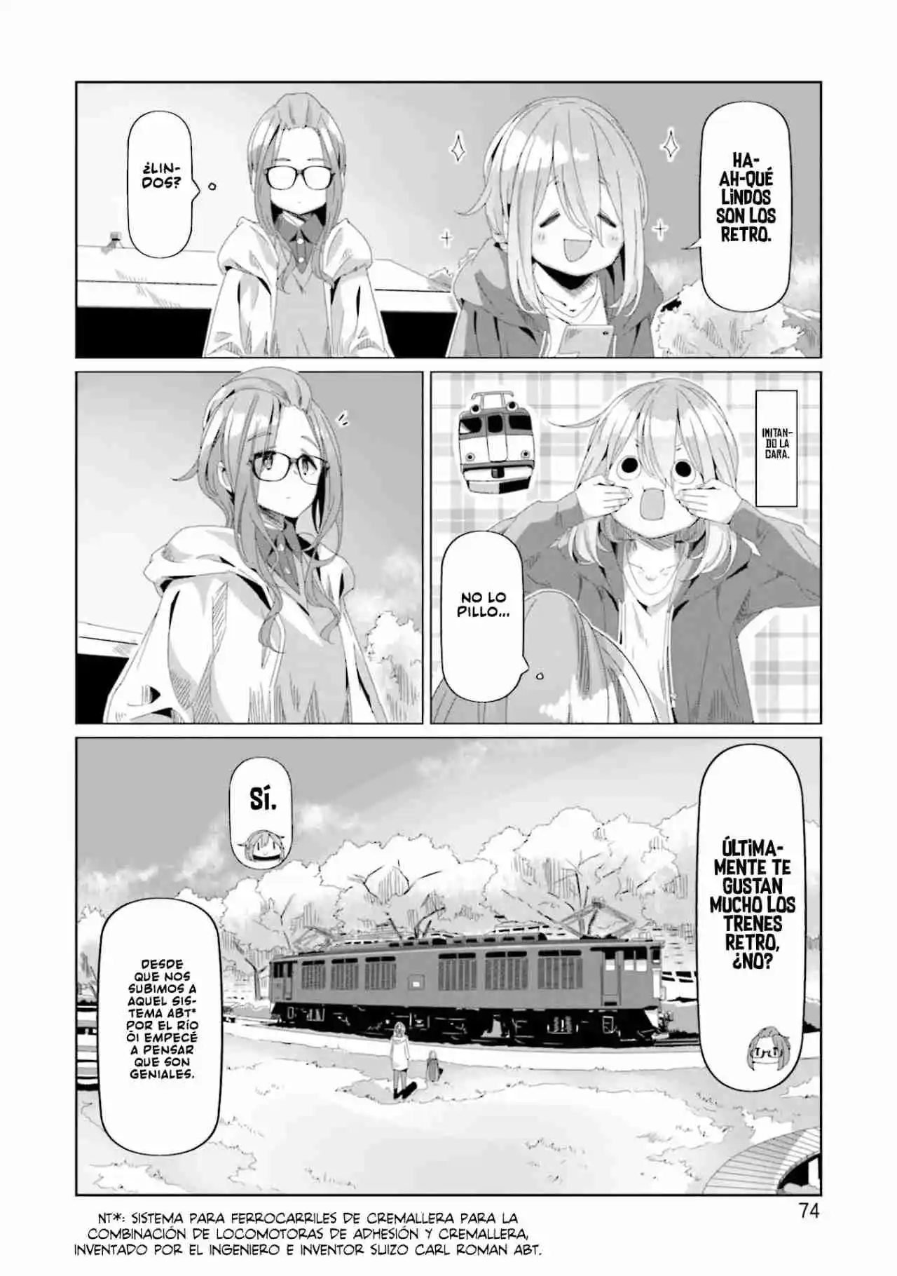 Yurucamp capítulo 72, página 23