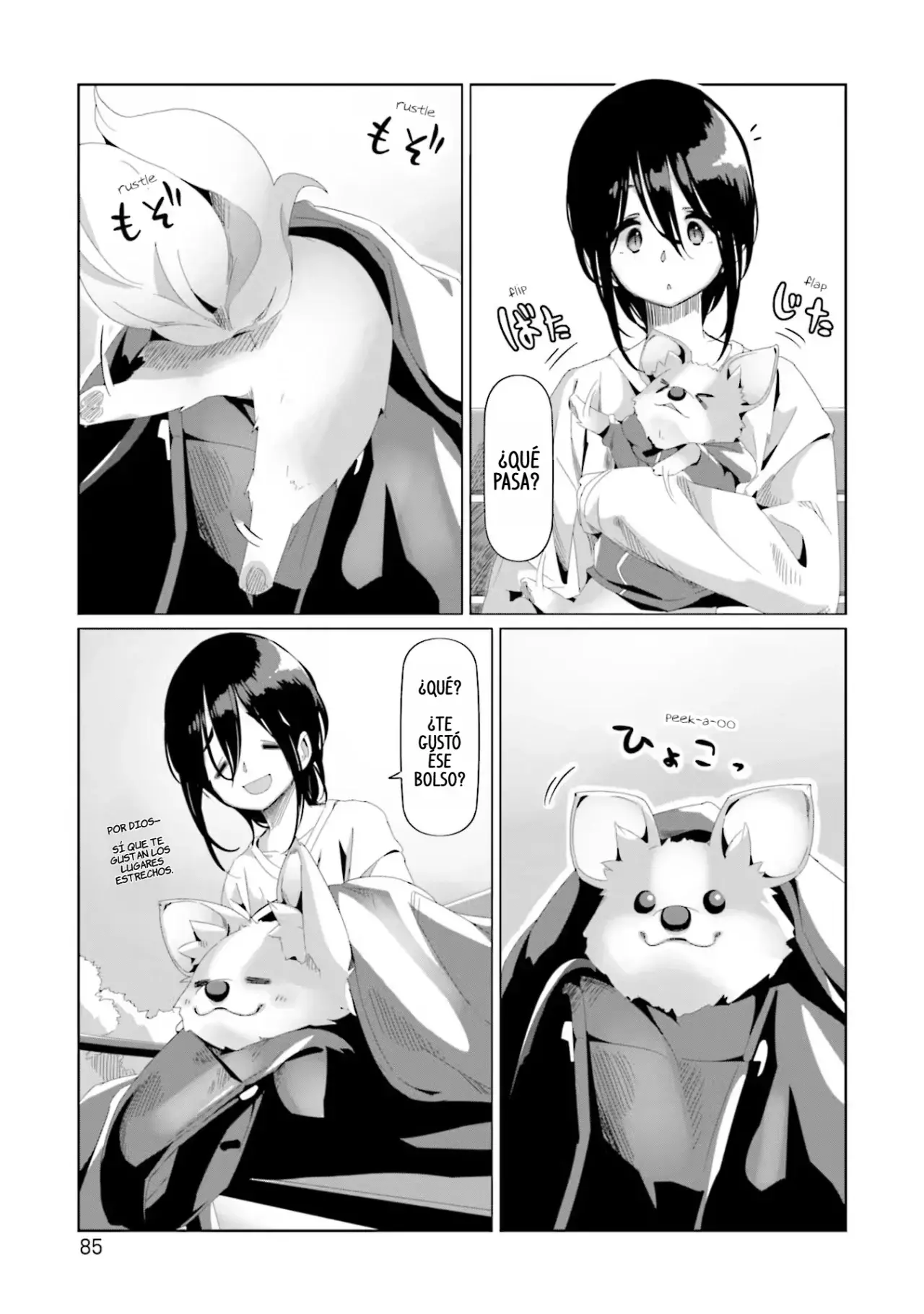 Yurucamp capítulo 73, página 8