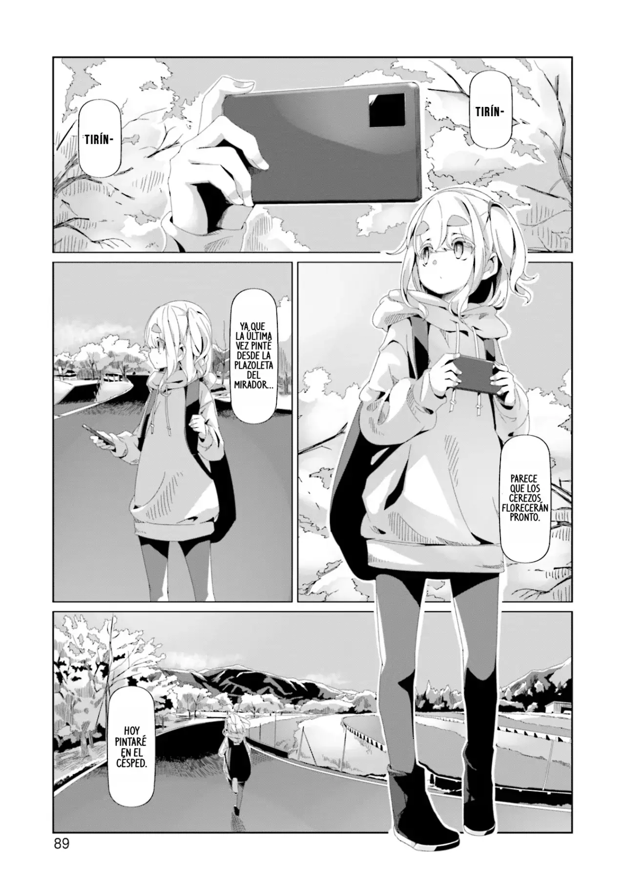 Yurucamp capítulo 73, página 12