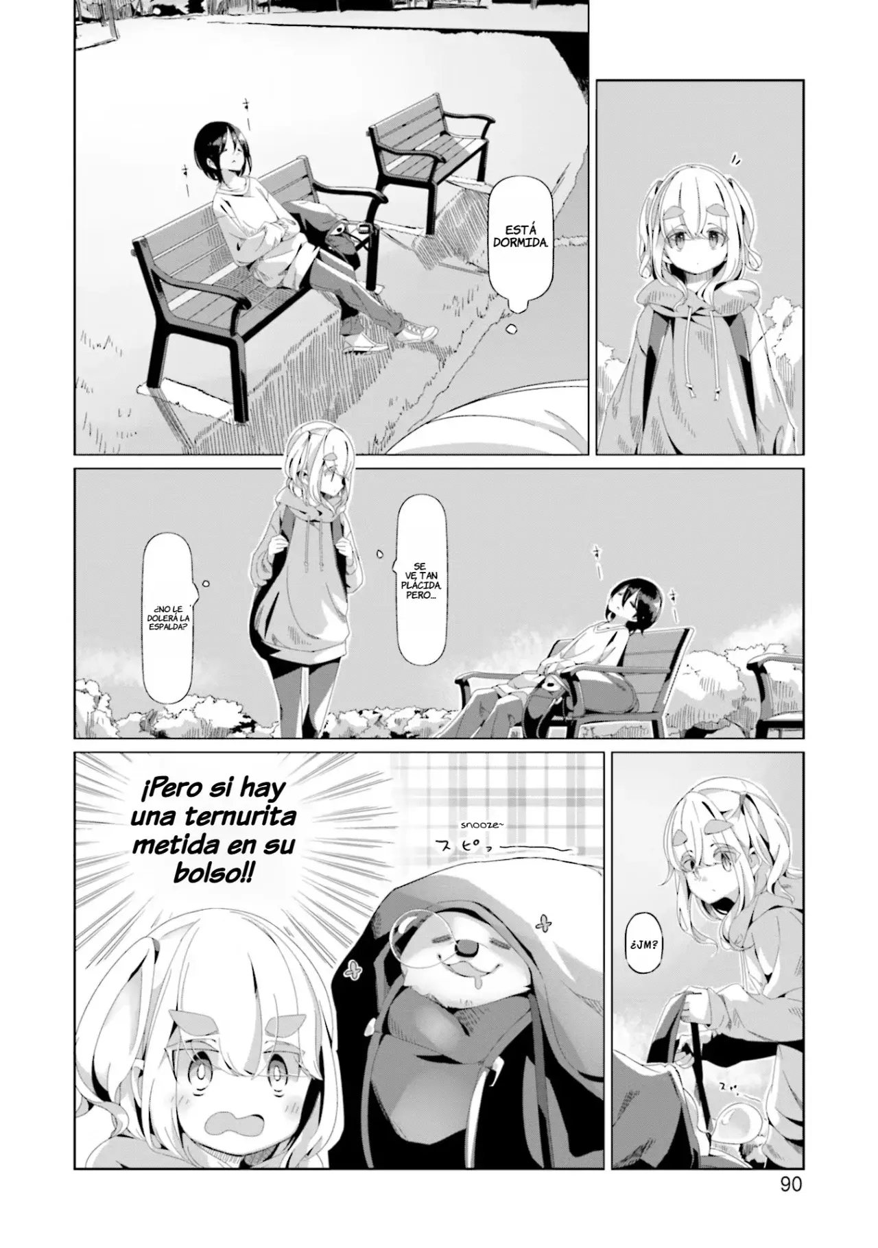 Yurucamp capítulo 73, página 13