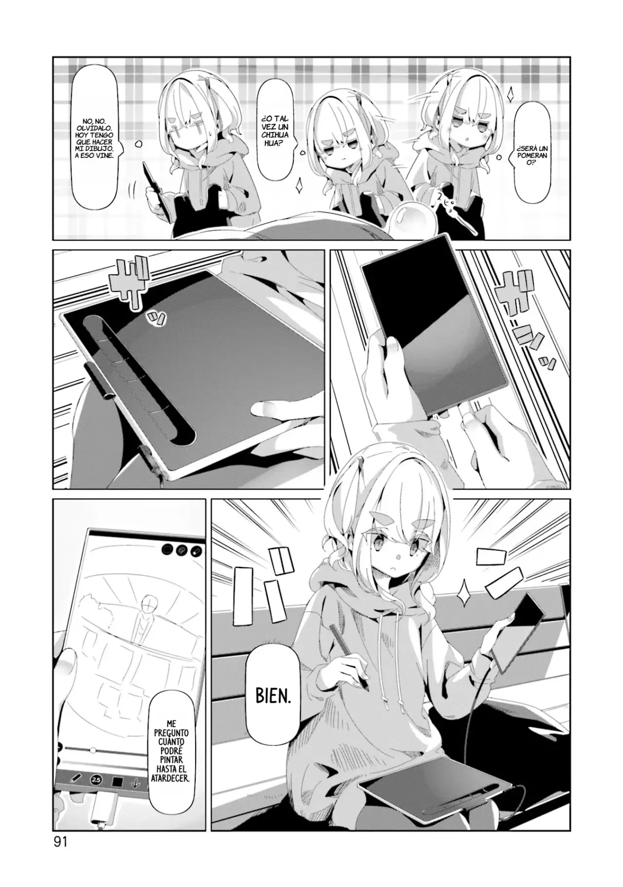 Yurucamp capítulo 73, página 14
