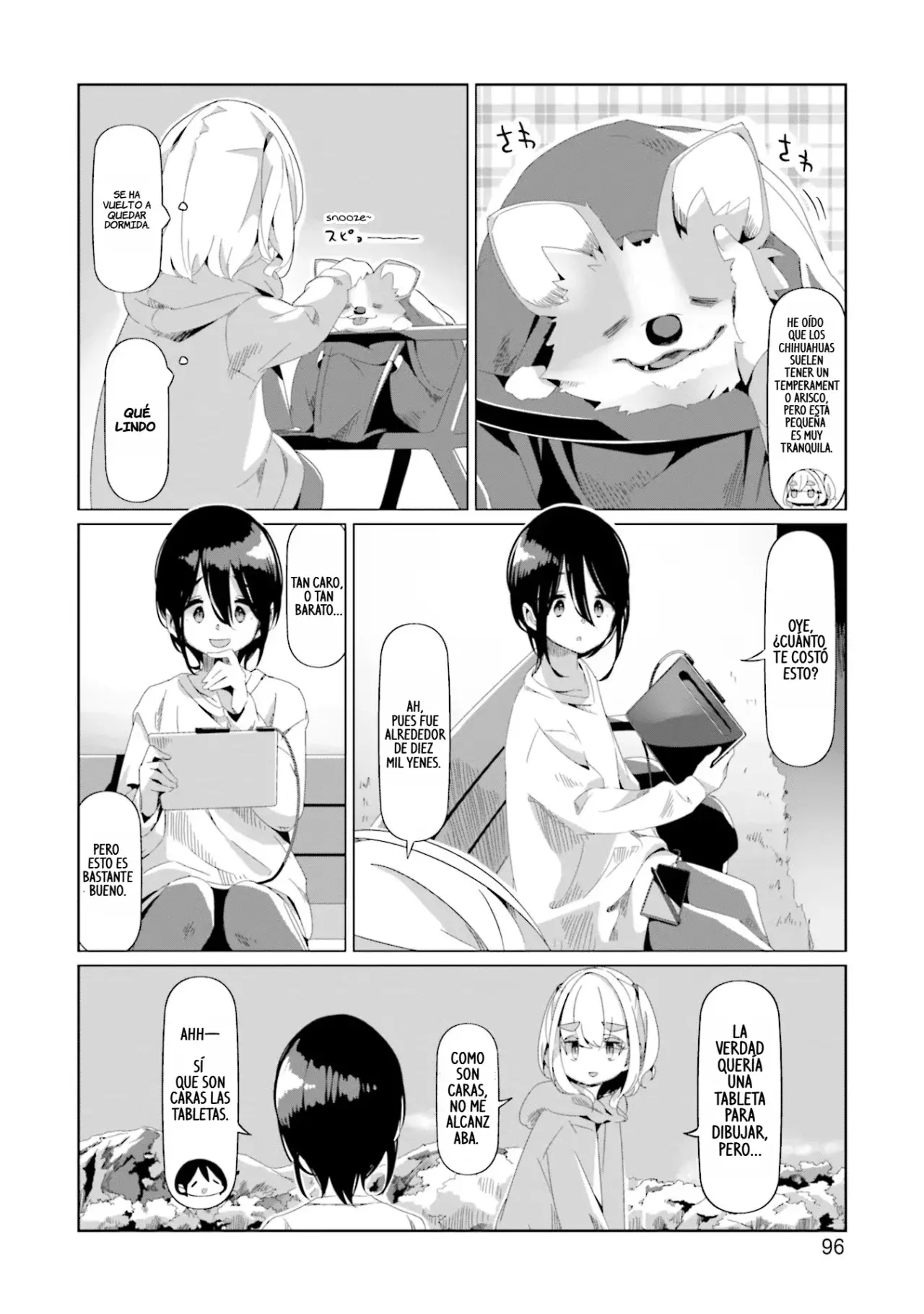 Yurucamp capítulo 73, página 19