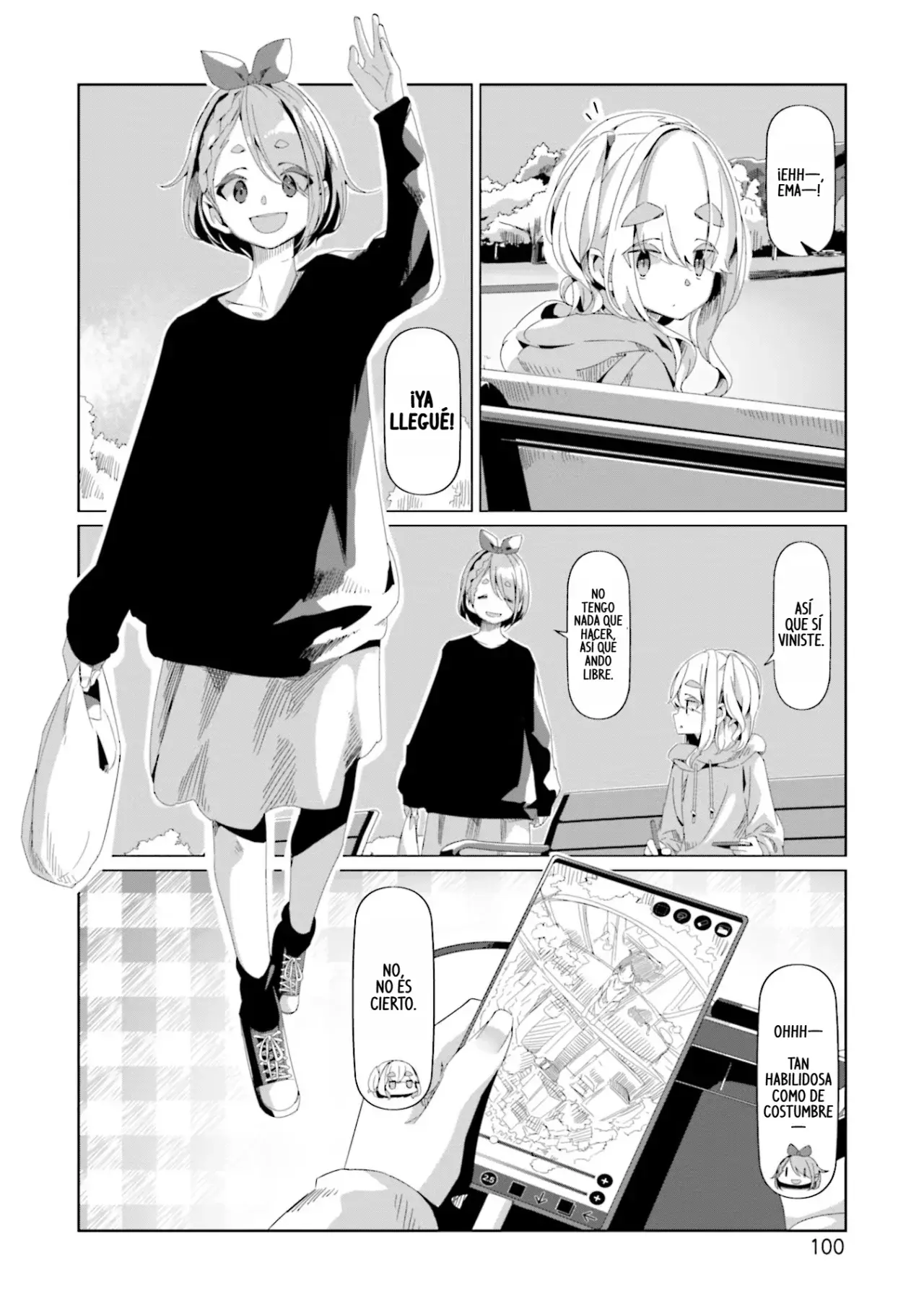 Yurucamp capítulo 73, página 23