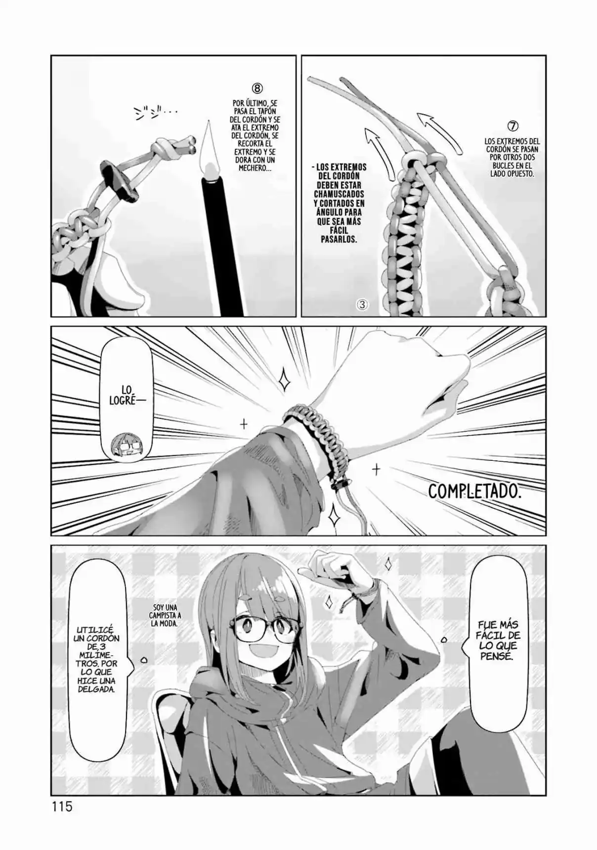Yurucamp capítulo 74, página 11