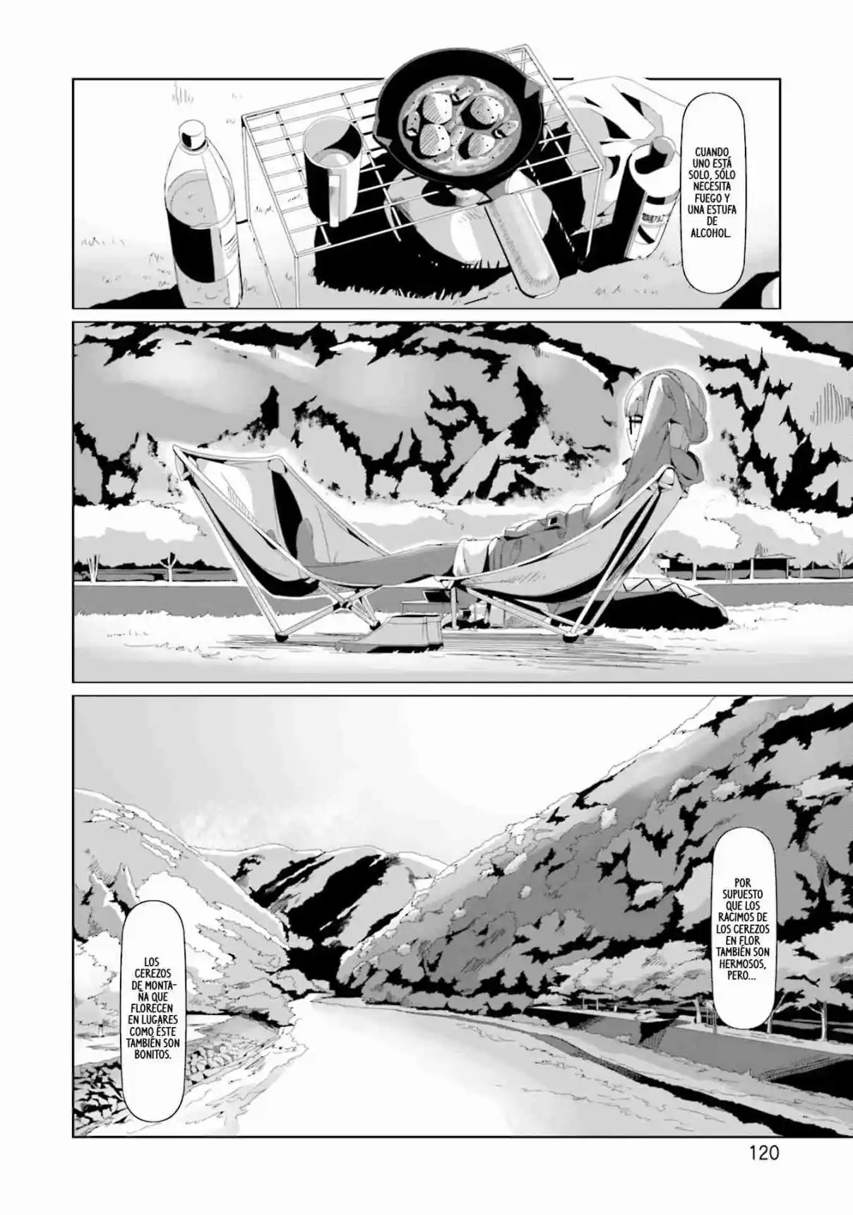 Yurucamp capítulo 74, página 16