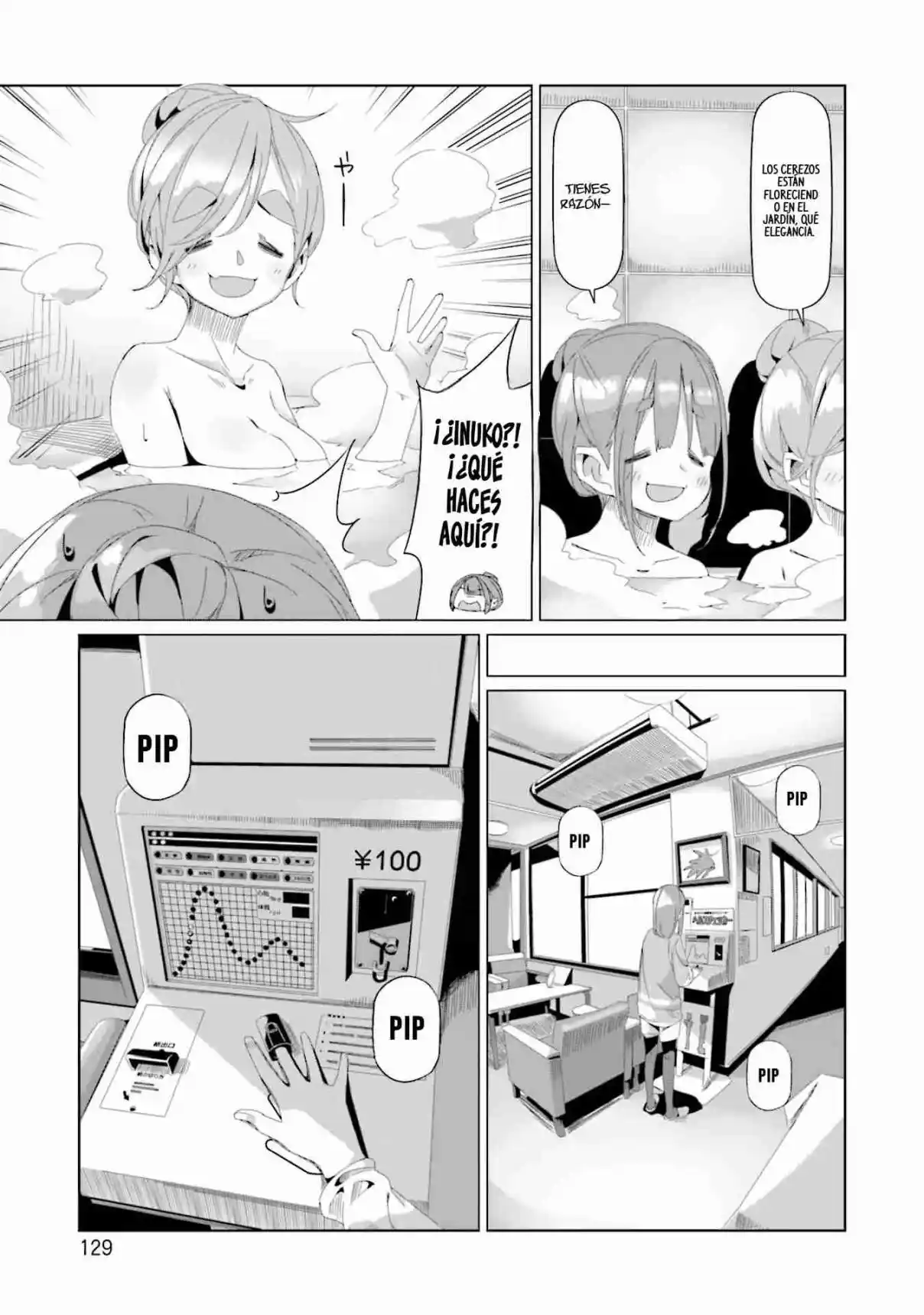 Yurucamp capítulo 74, página 25