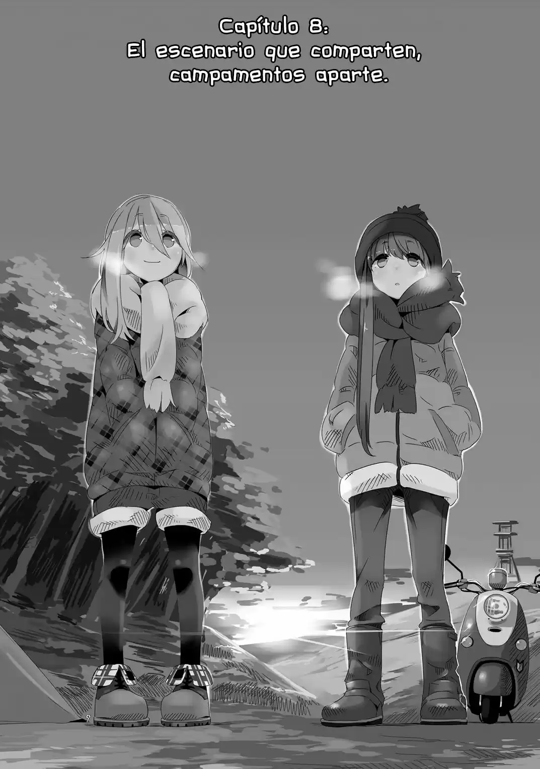 Yurucamp capítulo 8, página 3