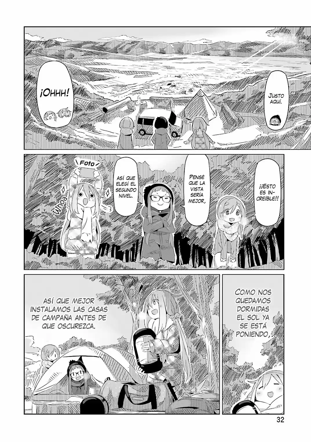 Yurucamp capítulo 8, página 5
