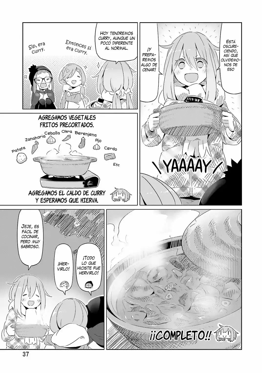Yurucamp capítulo 8, página 10
