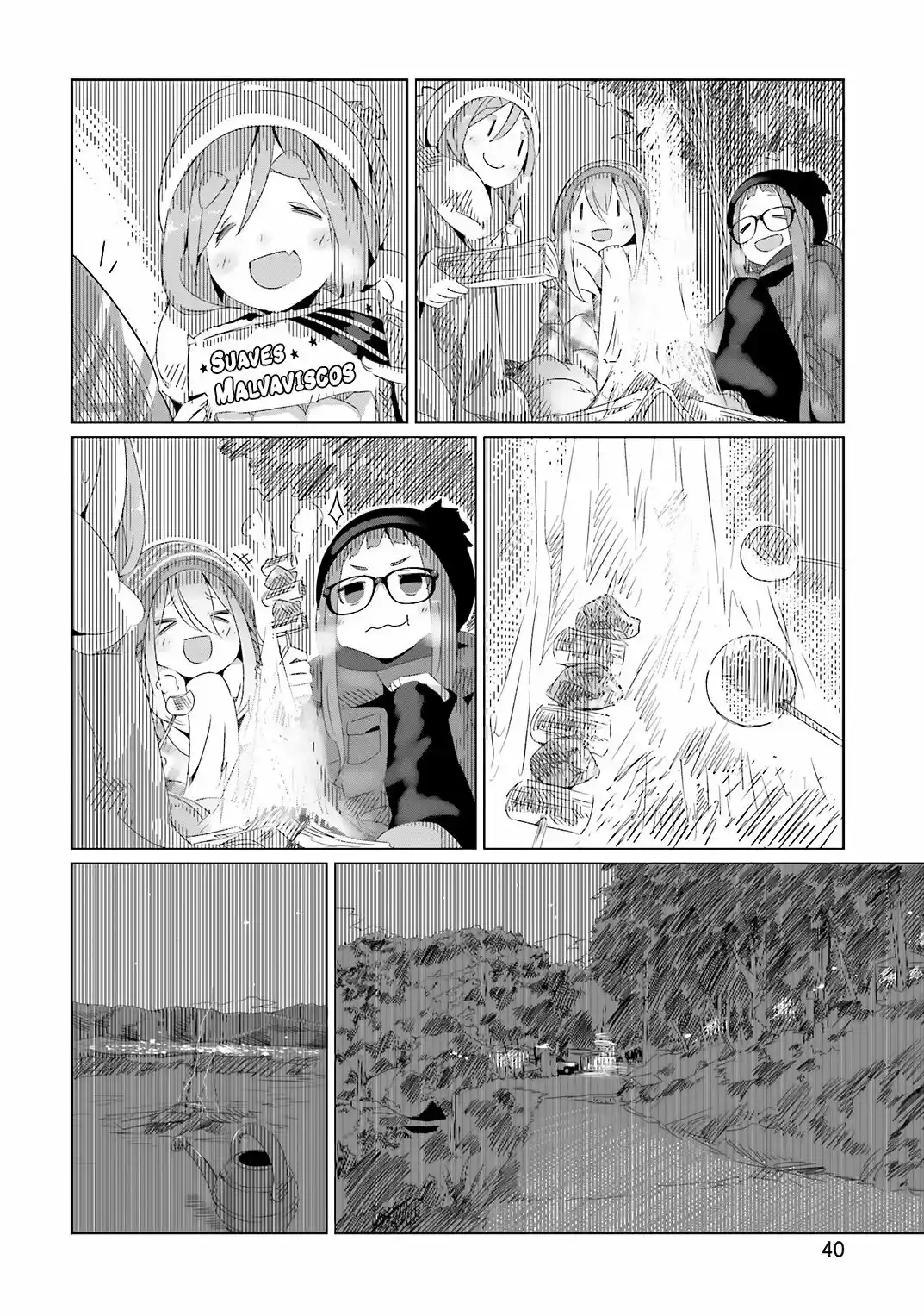 Yurucamp capítulo 8, página 13