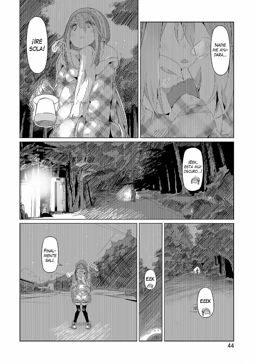 Yurucamp capítulo 8, página 17