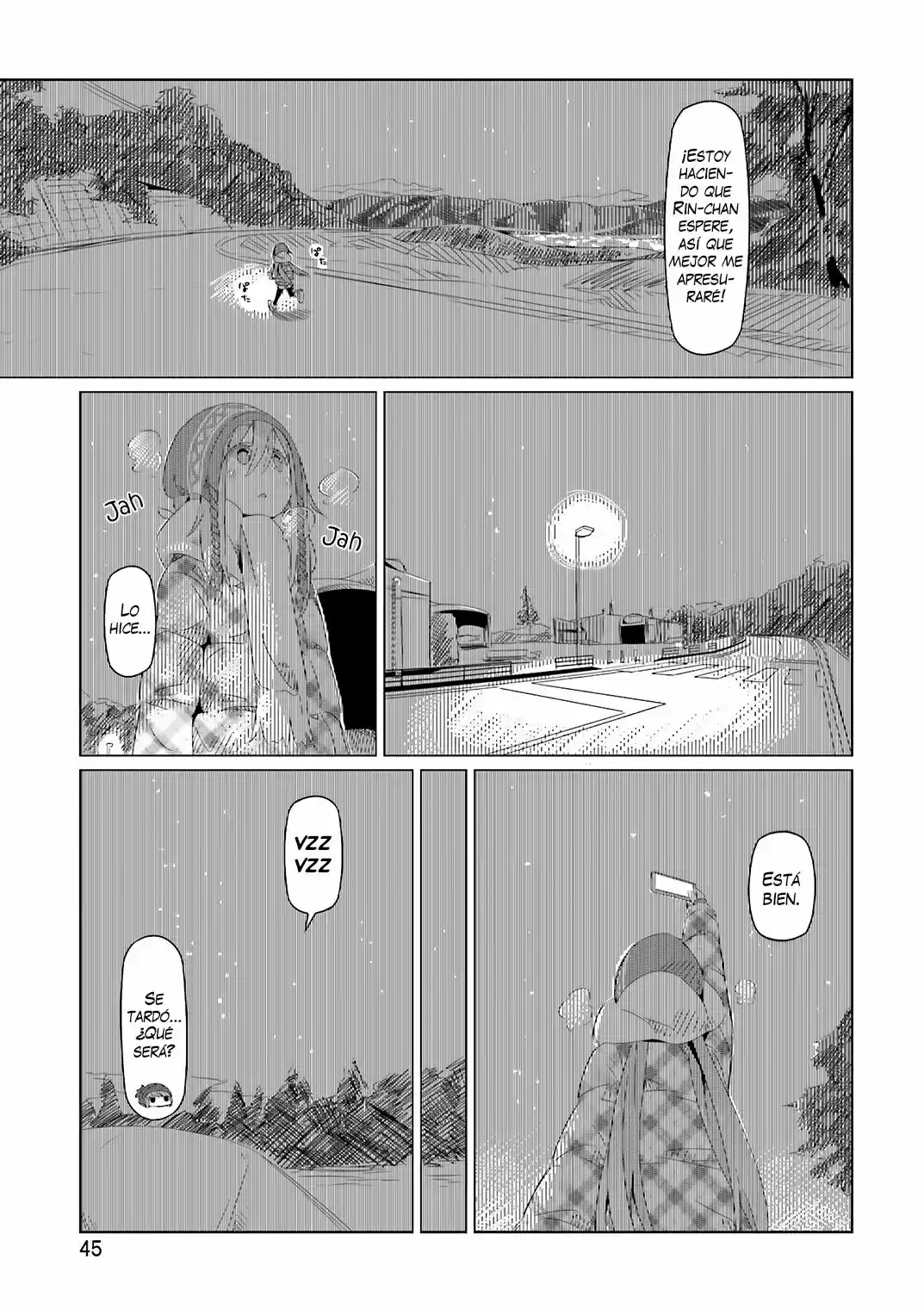 Yurucamp capítulo 8, página 18