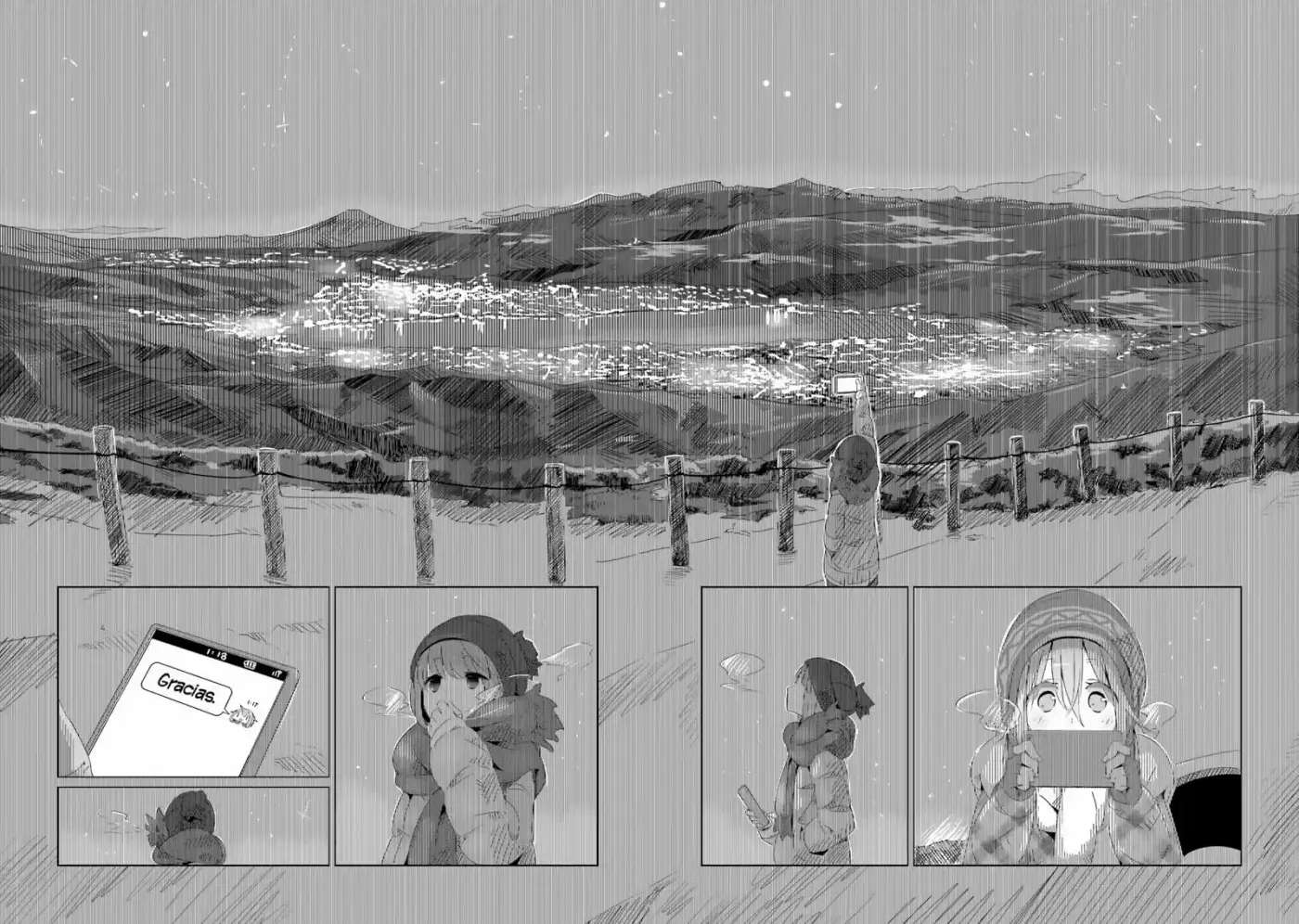 Yurucamp capítulo 8, página 22