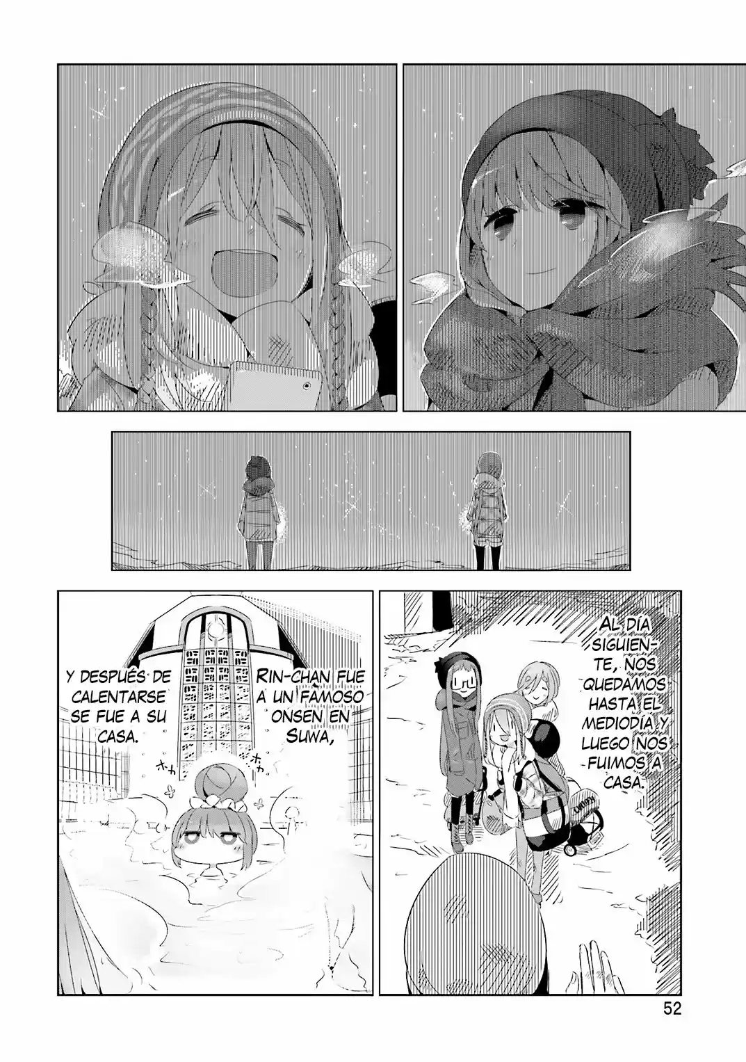Yurucamp capítulo 8, página 23