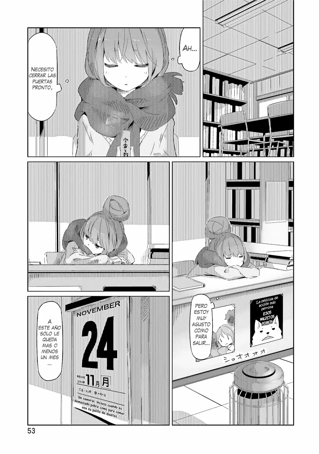 Yurucamp capítulo 9, página 2