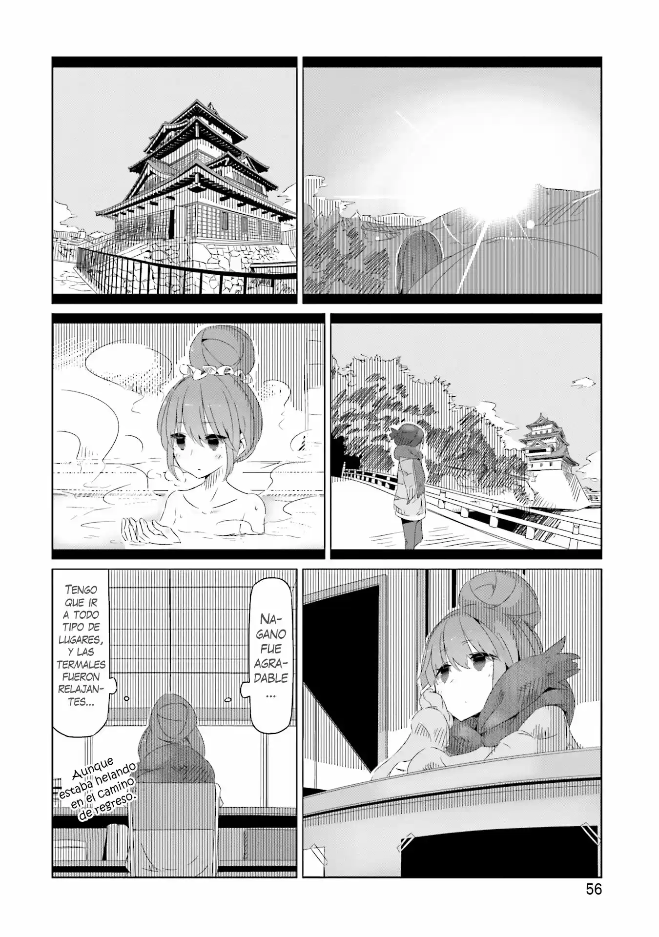 Yurucamp capítulo 9, página 5