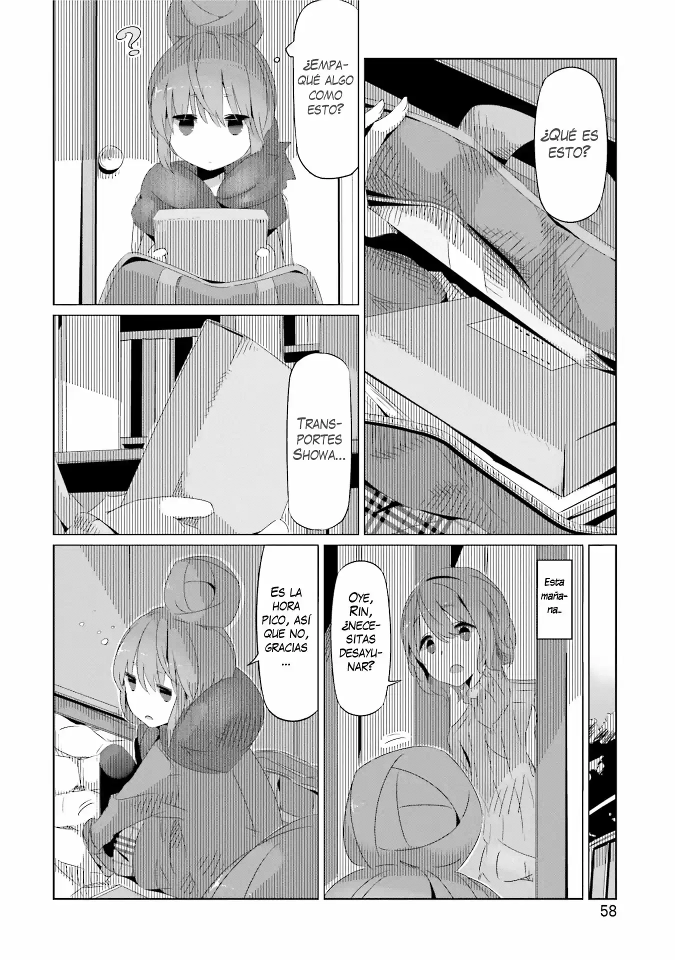 Yurucamp capítulo 9, página 7