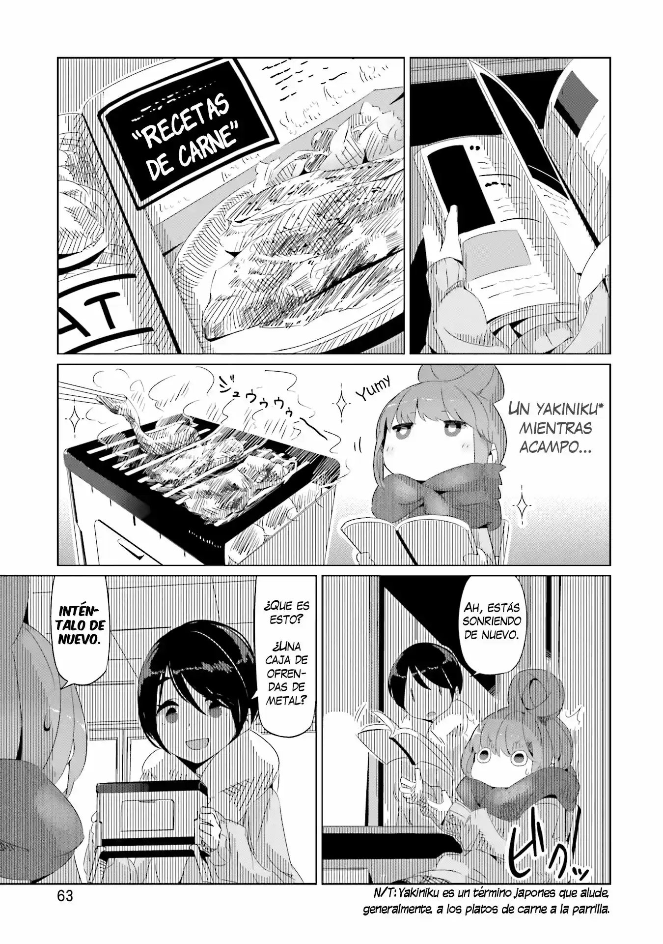 Yurucamp capítulo 9, página 12