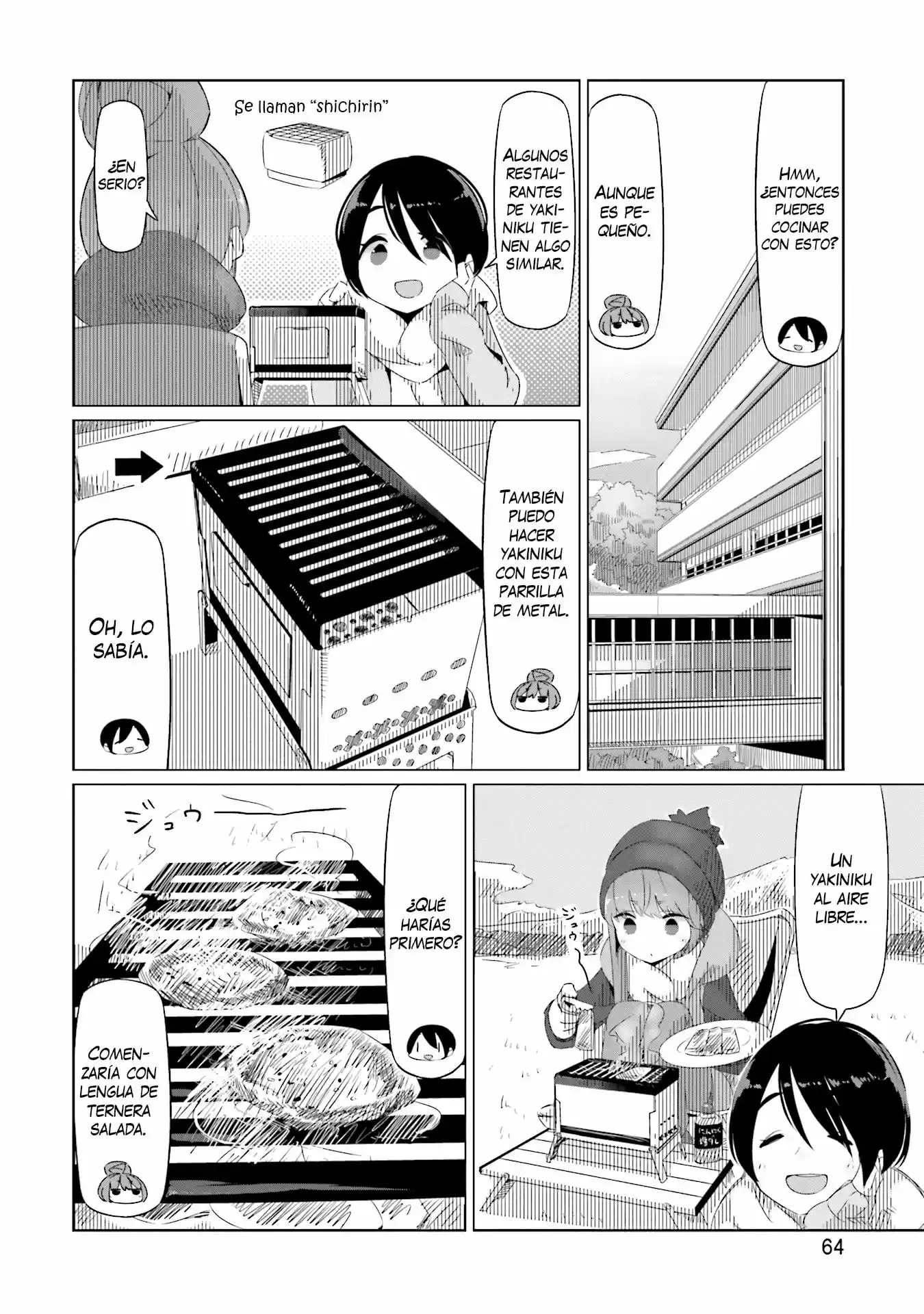 Yurucamp capítulo 9, página 13