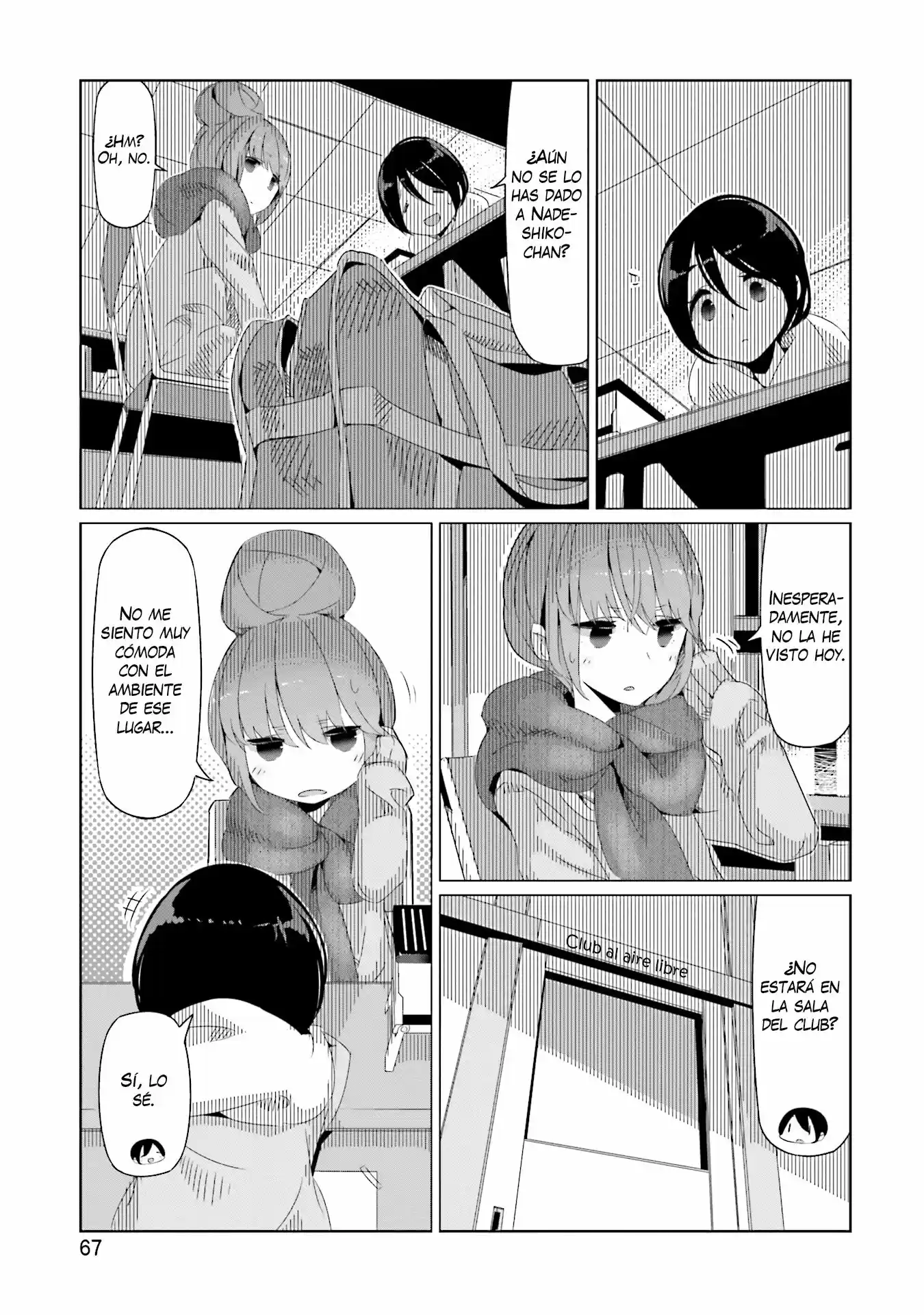 Yurucamp capítulo 9, página 16