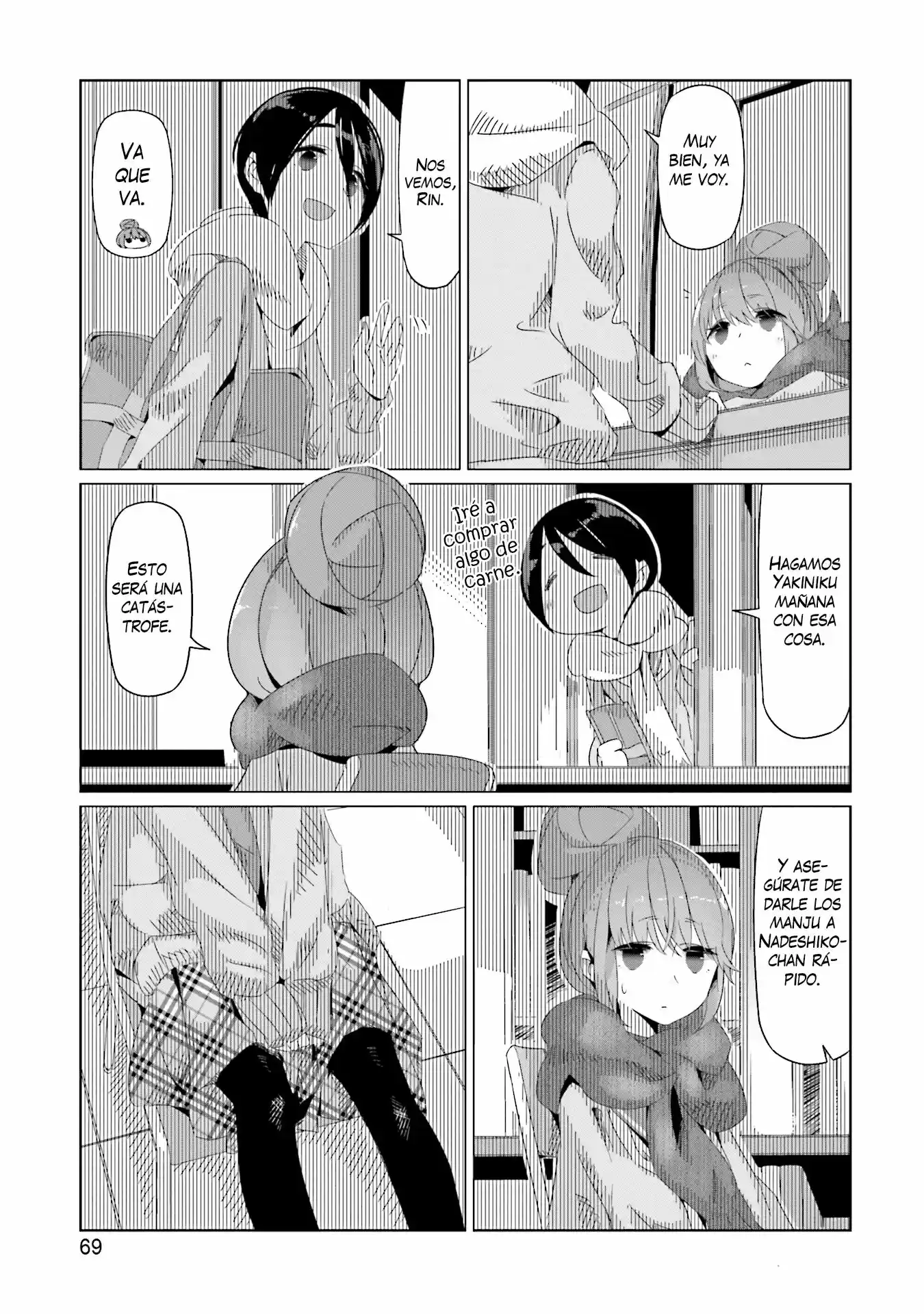 Yurucamp capítulo 9, página 18