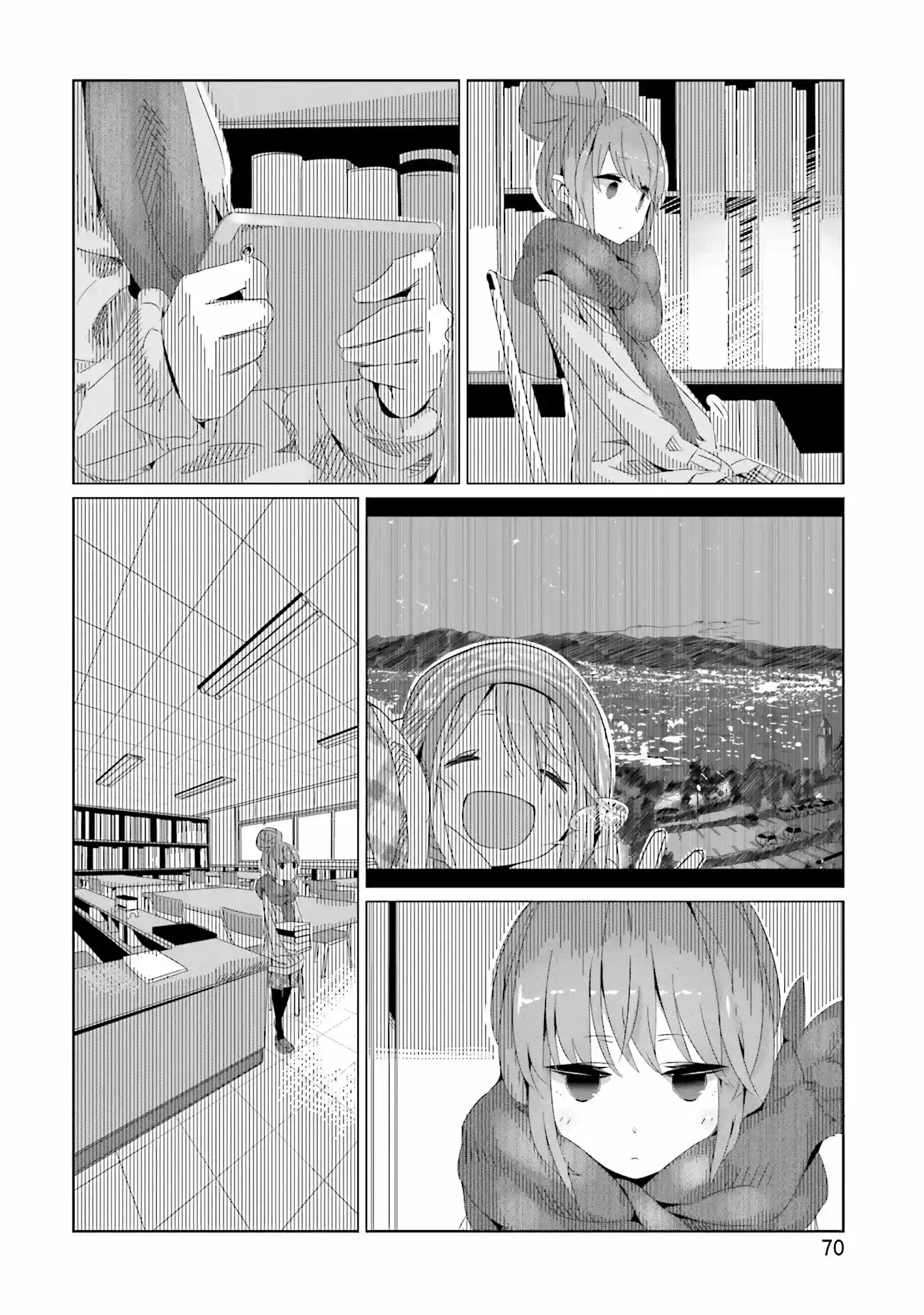 Yurucamp capítulo 9, página 19
