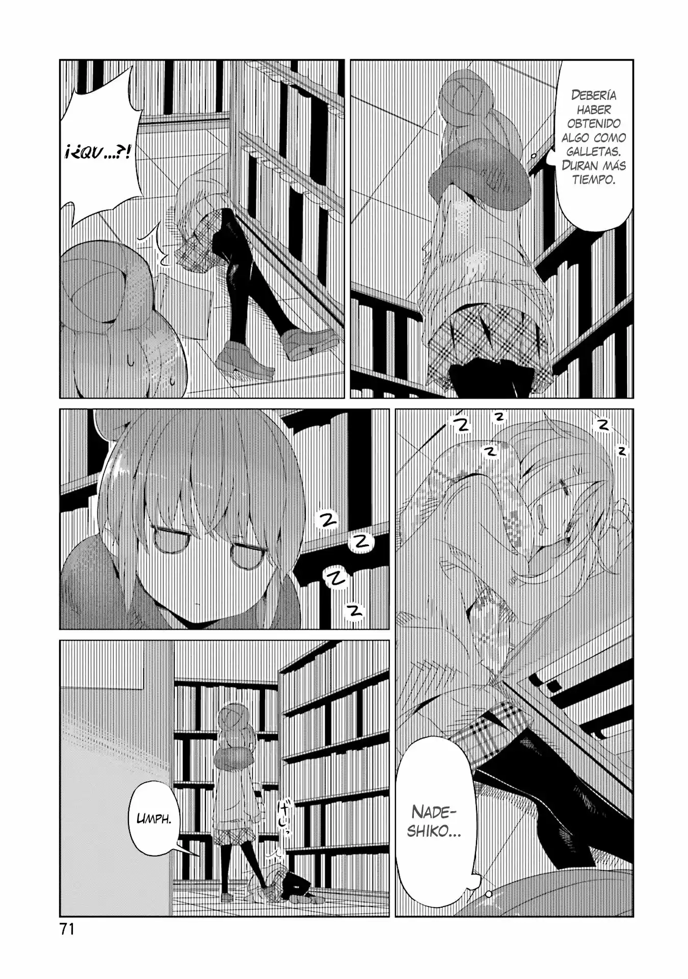 Yurucamp capítulo 9, página 20