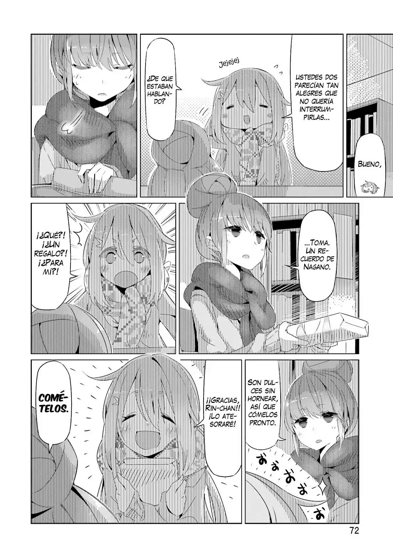 Yurucamp capítulo 9, página 21