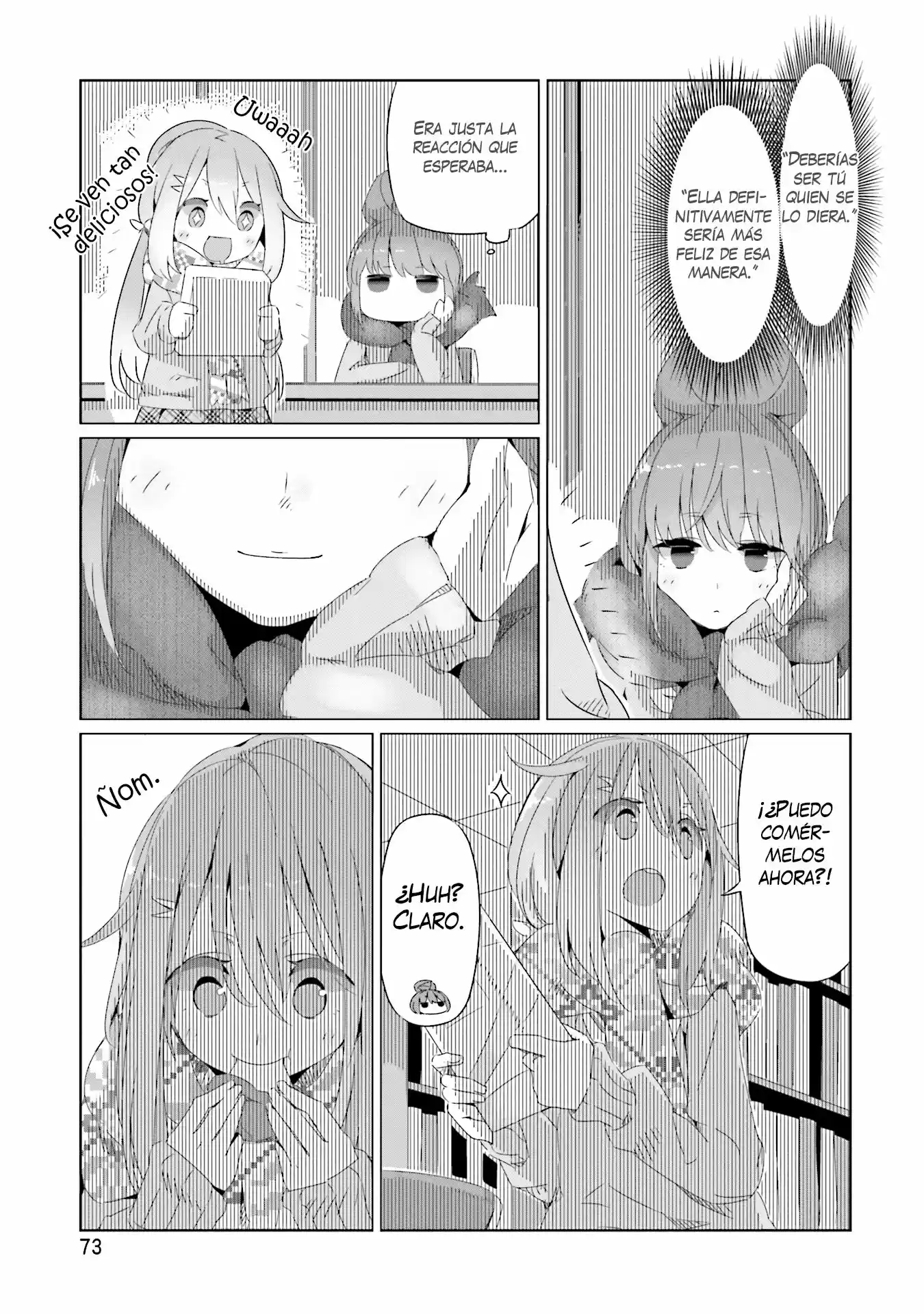 Yurucamp capítulo 9, página 22