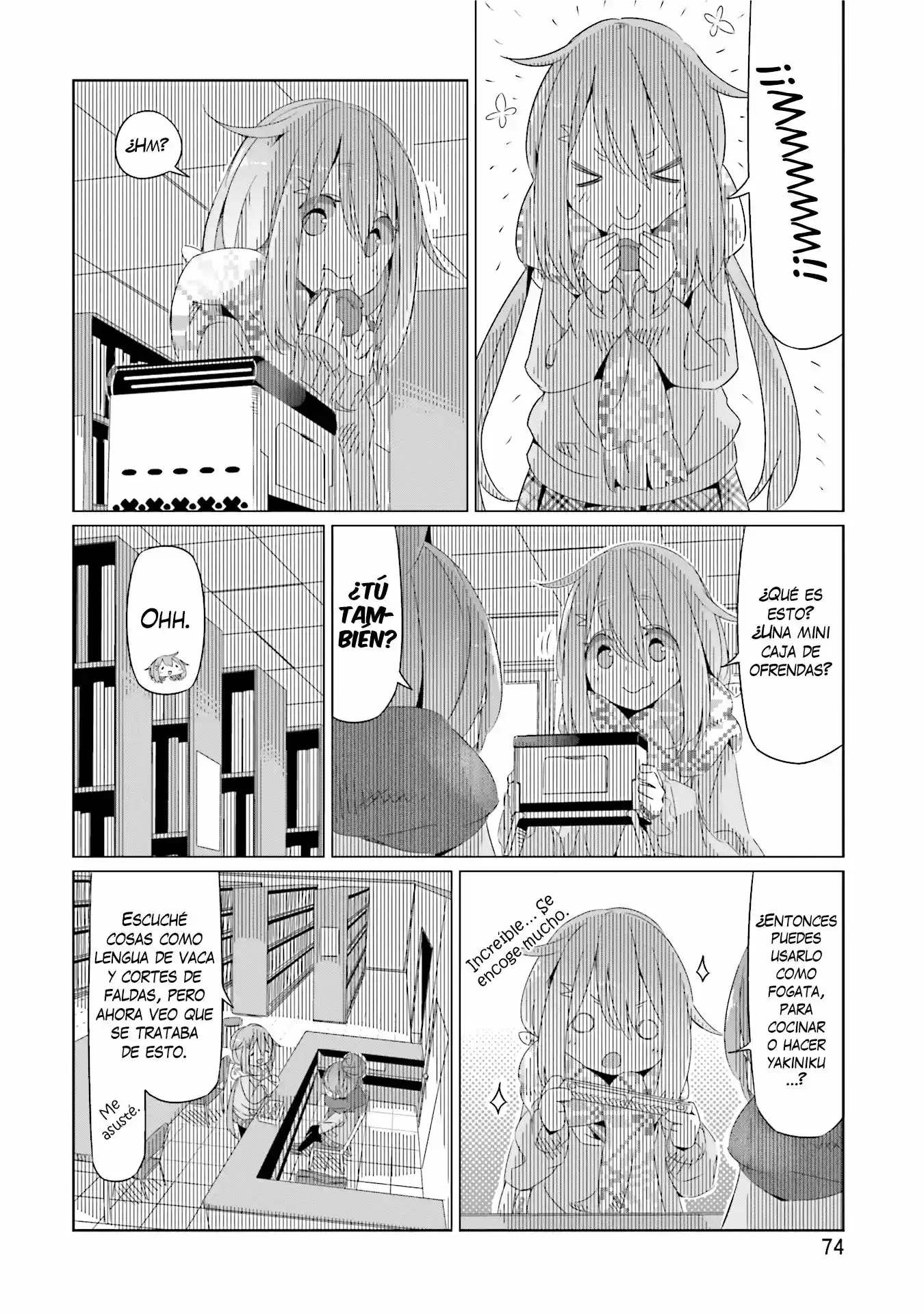 Yurucamp capítulo 9, página 23