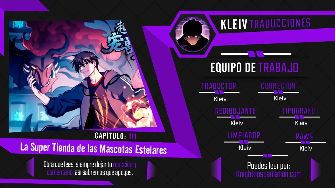 La Super Tienda de Mascotas Estelares capítulo 111, página 1