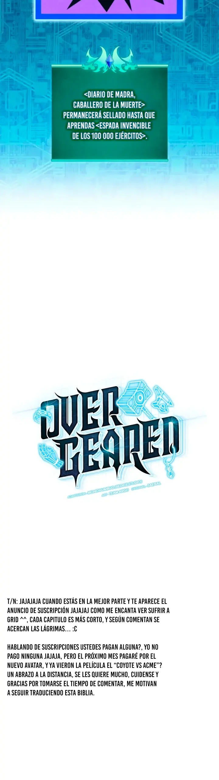 El Chetado (Overgeared) capítulo 337, página 37