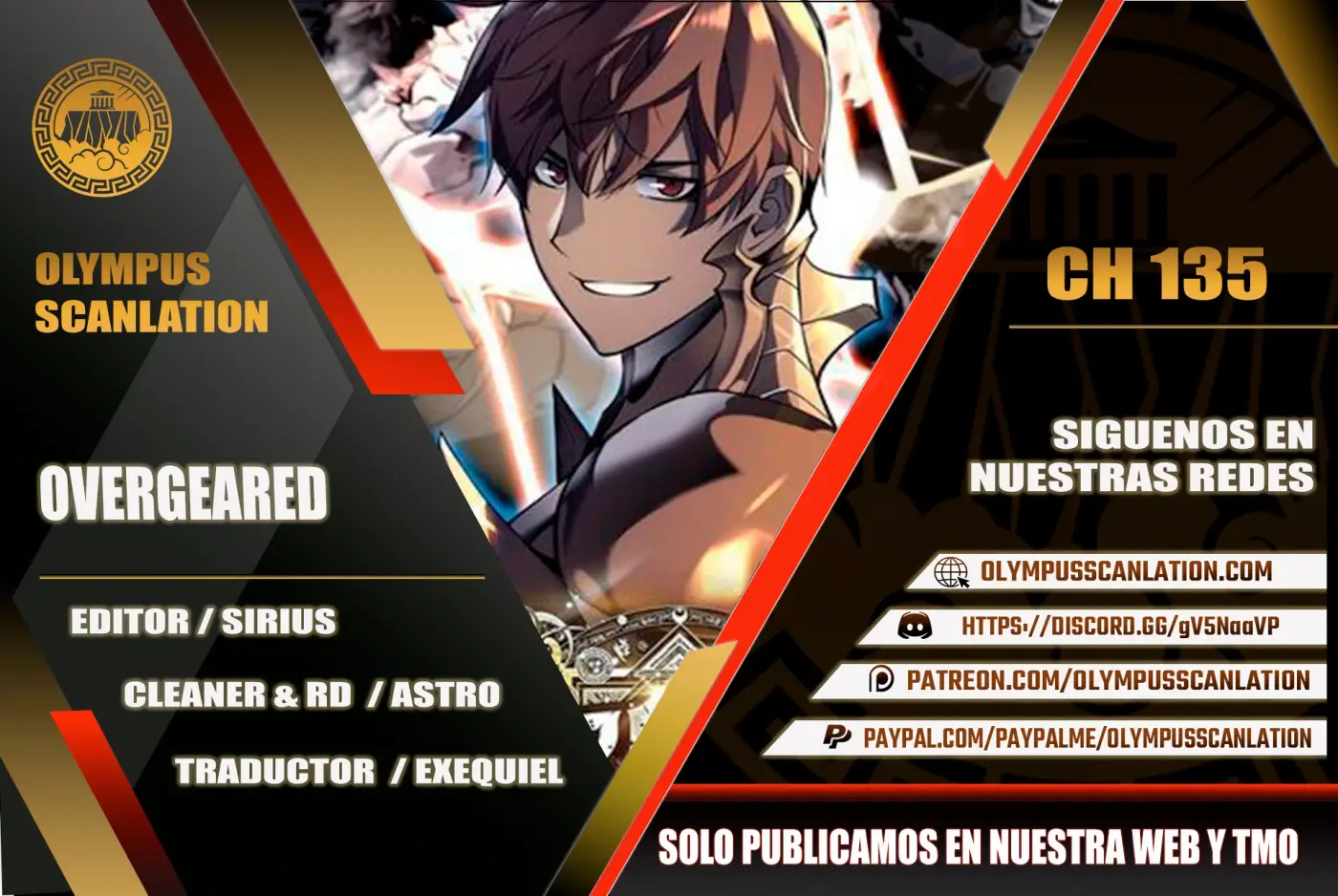 El Chetado (Overgeared) capítulo 135, página 1