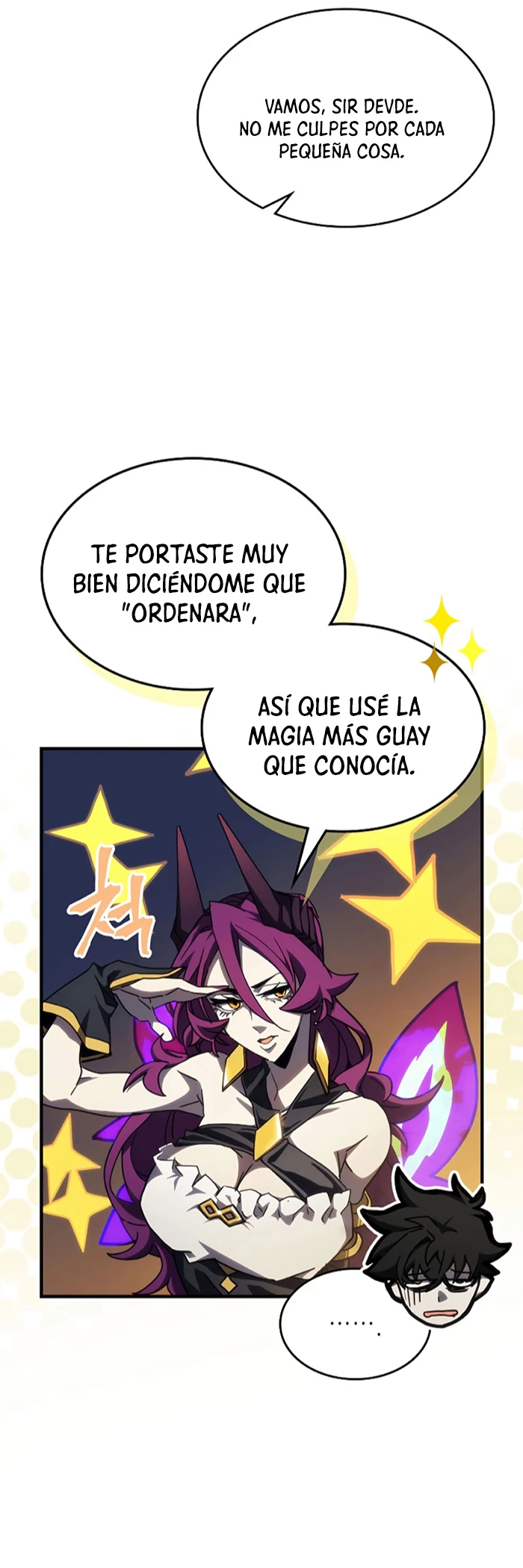 Actúe como un jefecito final, Sr. devorador capítulo 15, página 6